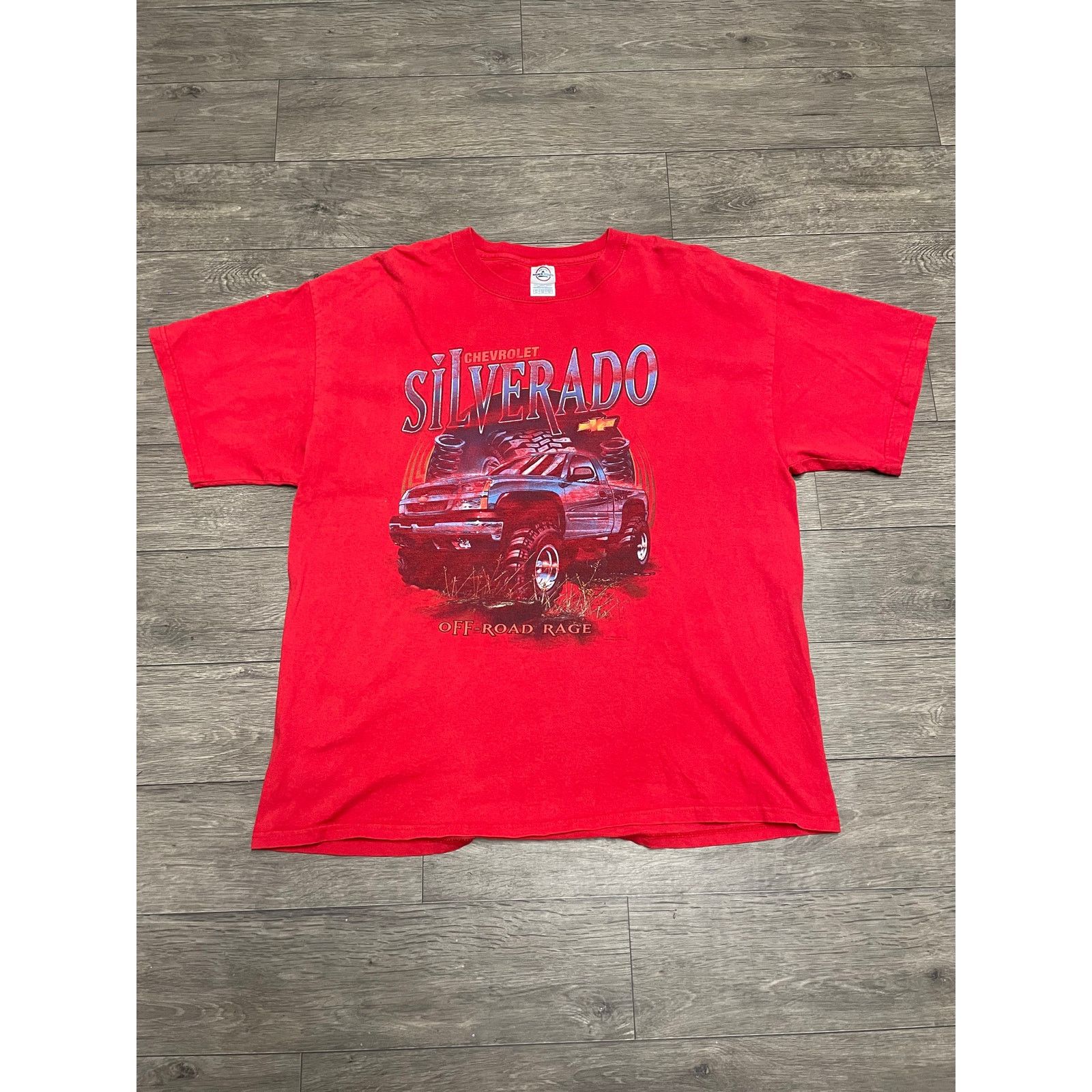 Delta × Vintage Vintage Chevrolet Silverado Truck Shirt Red Sz XL Delta Size US XL / EU 56 / 4 - 1 Thumbnail