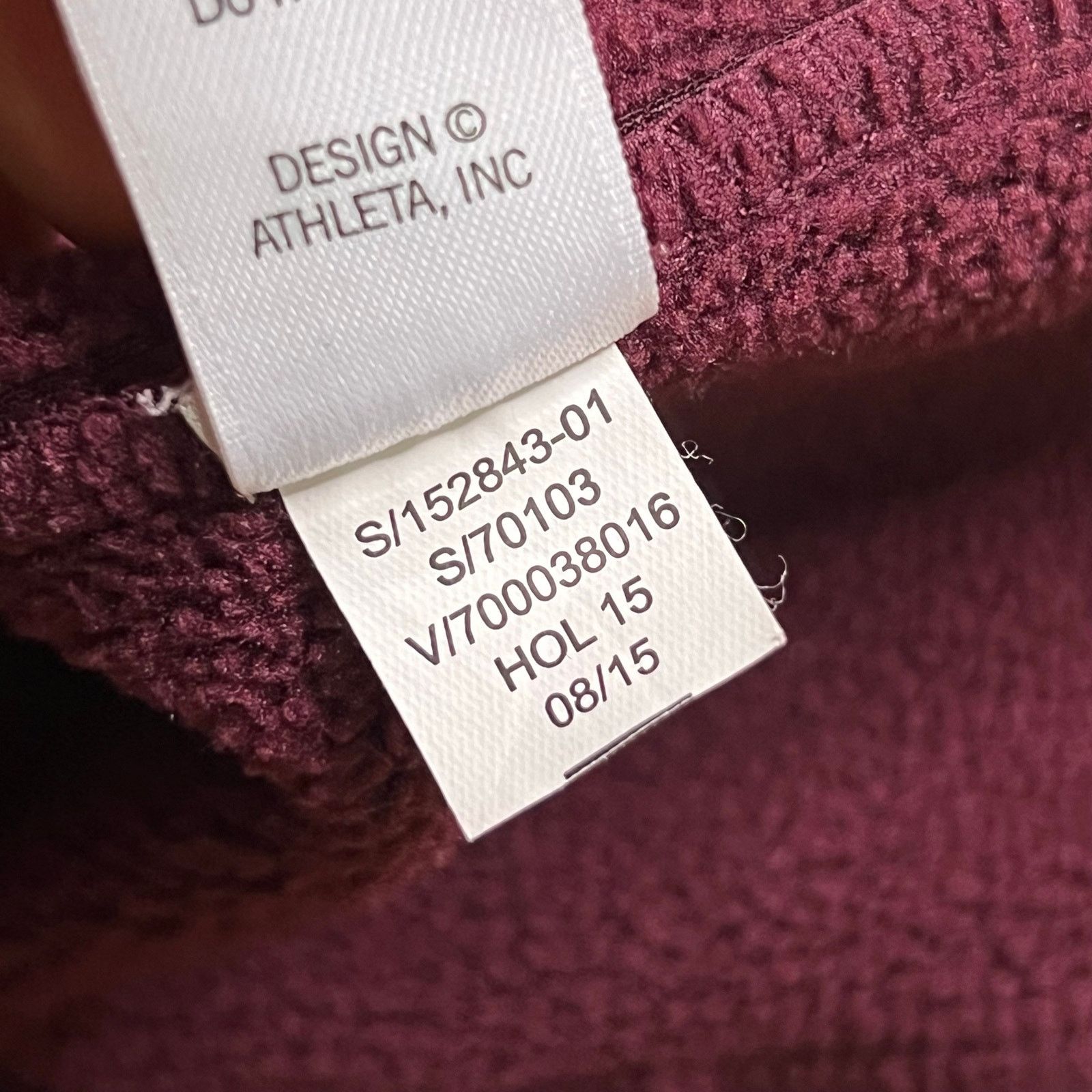 Athleta Athleta Skort Womens Large Burgundy Athletic Skirt Size 31" - 4 Thumbnail