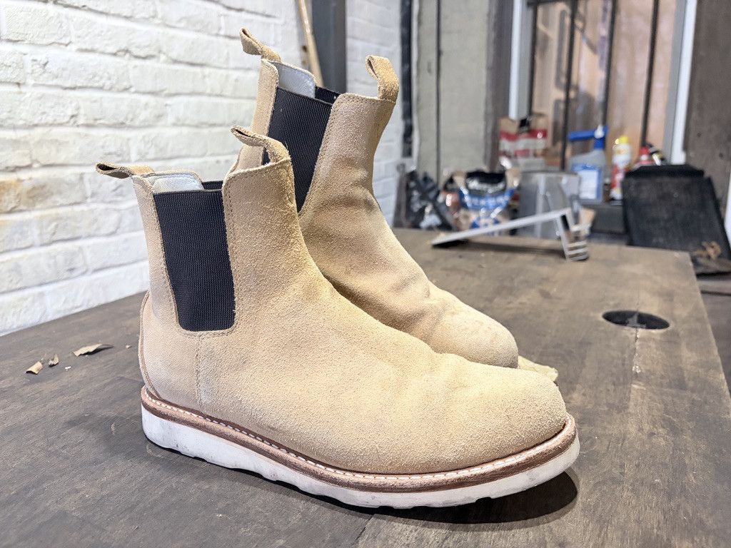 Rogue Territory RGT Tan Suede Chelsea Boot Size US 8.5 / EU 41-42 - 3 Thumbnail