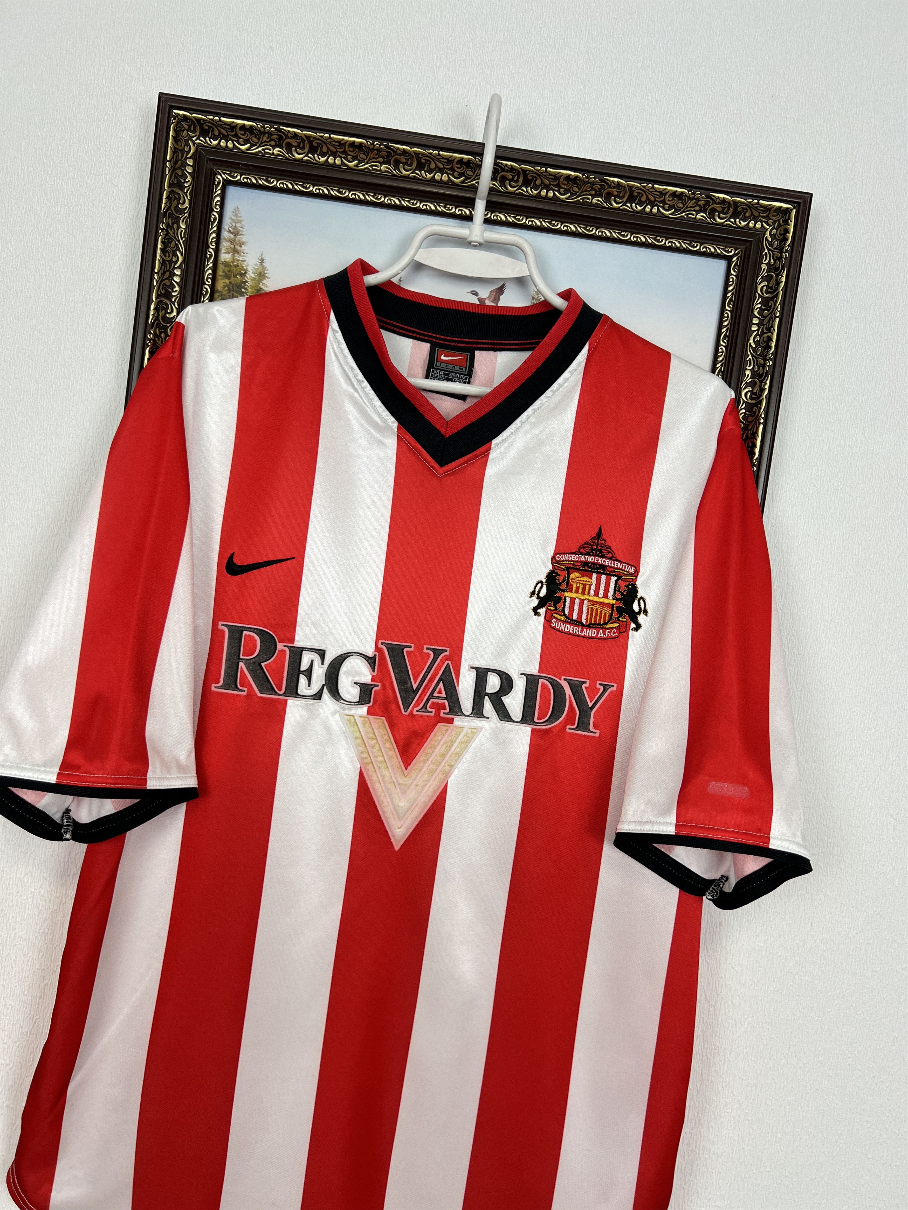 Nike Sunderland football shirt 2000 Nike Jersey Tee Hype Trikot Size US M / EU 48-50 / 2 - 3 Thumbnail