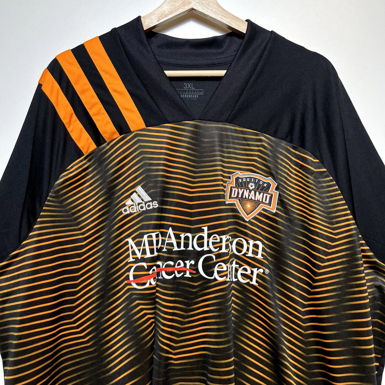 Adidas 2020/21 MLS Houston Dynamo Adidas Jersey Size 3XL Big Size Size US XXL / EU 58 / 5 - 4 Thumbnail