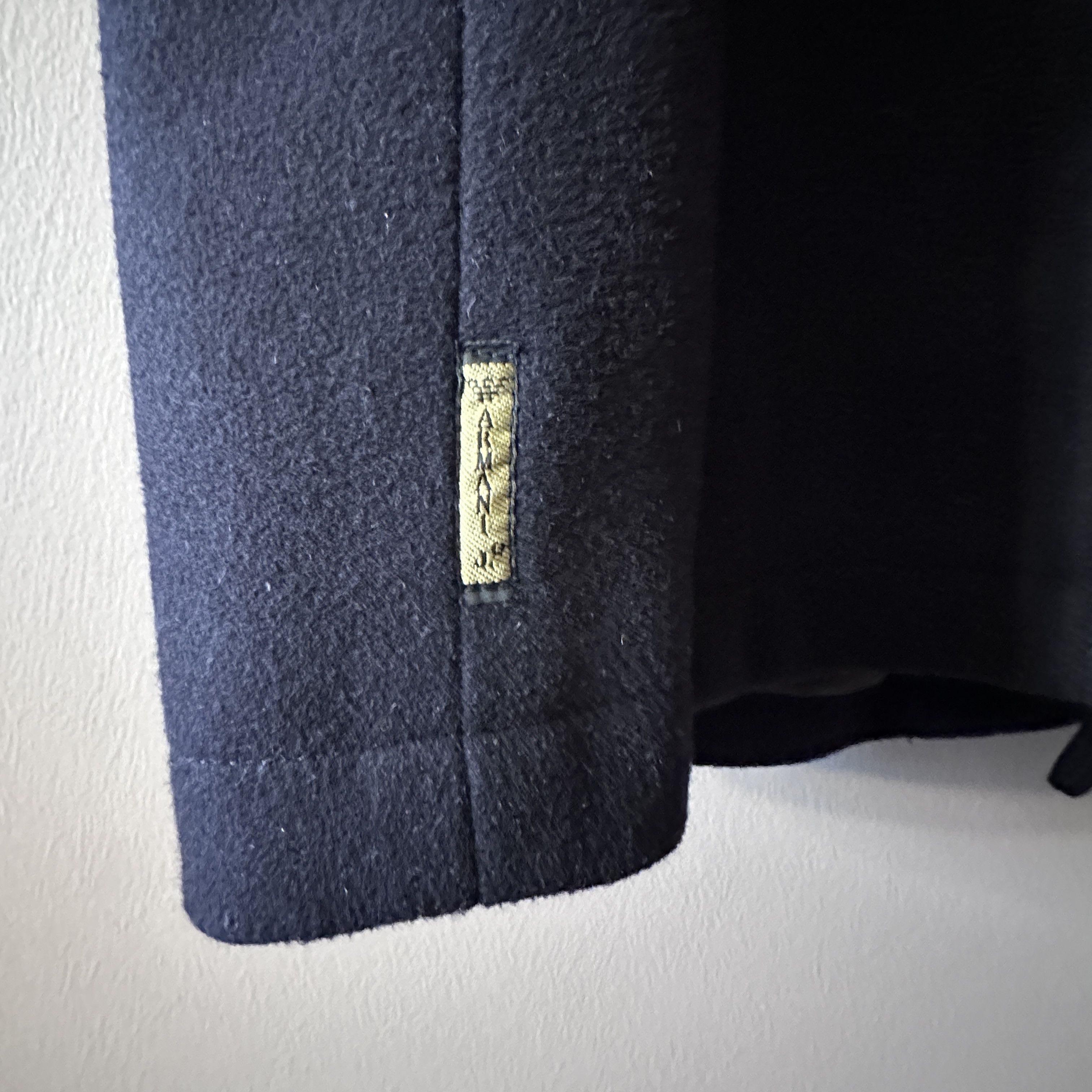 Armani Armani Jeans 30 Anneversario Black Peacoat Size US M / EU 48-50 / 2 - 11 Thumbnail