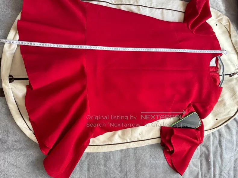 Valentino Valentino Dress with ruffle sleeves Size S / US 4 / IT 40 - 7 Thumbnail