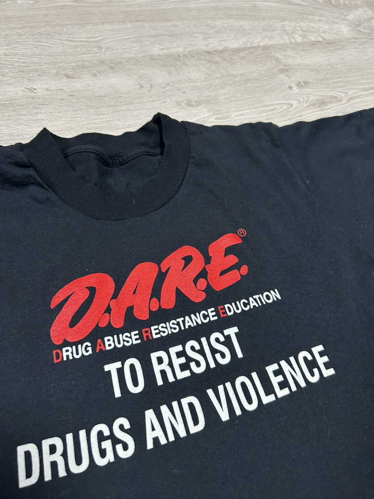 D.A.R.E × Vintage Vintage Rare D.A.R.E. 90’s T-shirt USA Product size XS Size US XS / EU 42 / 0 - 6 Thumbnail