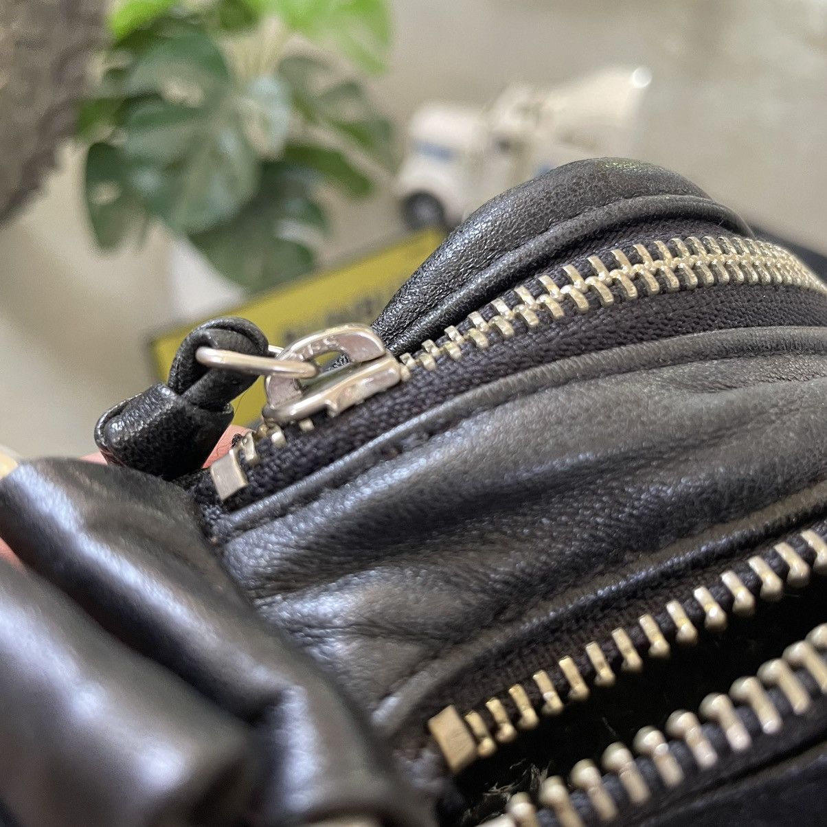 Club Monaco CLUB MONACO TWIN POCKET LEATHER CROSSBODY BAG Size ONE SIZE - 7 Thumbnail