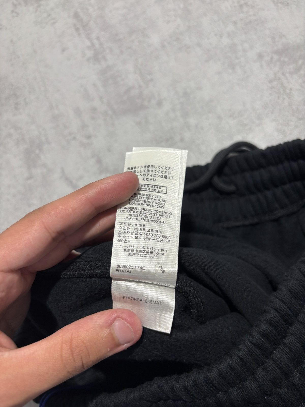 Burberry Short en coton Burberry EKD coupe droite noir - Taille L Size US 34 / EU 50 - 17 Thumbnail