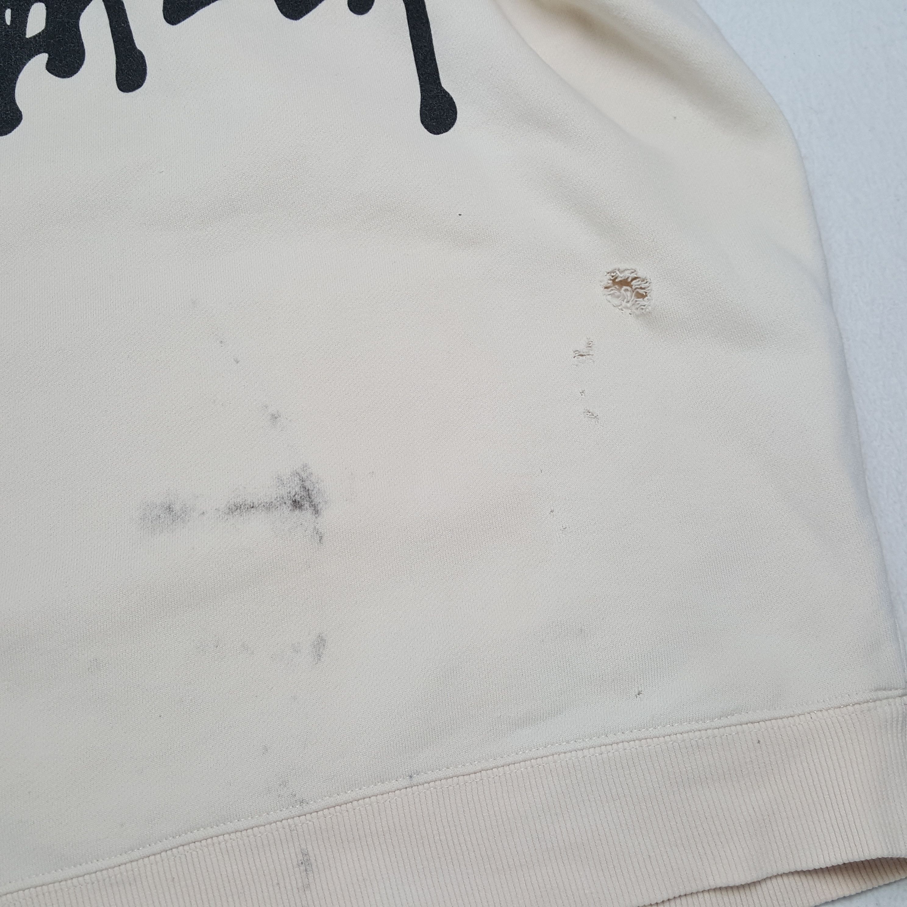 STUSSY Streetwear Style Custom Art Hoodies Distressed
