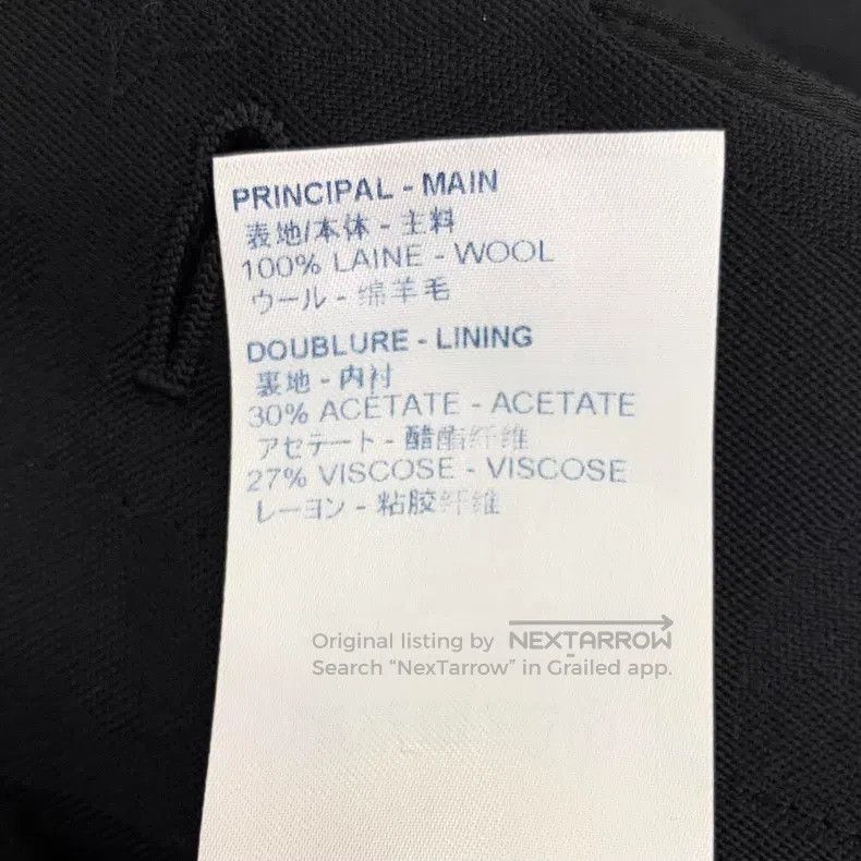 Louis Vuitton Louis Vuitton Black presbyopic full-print wool lapel zip j Size US XL / EU 56 / 4 - 7 Thumbnail