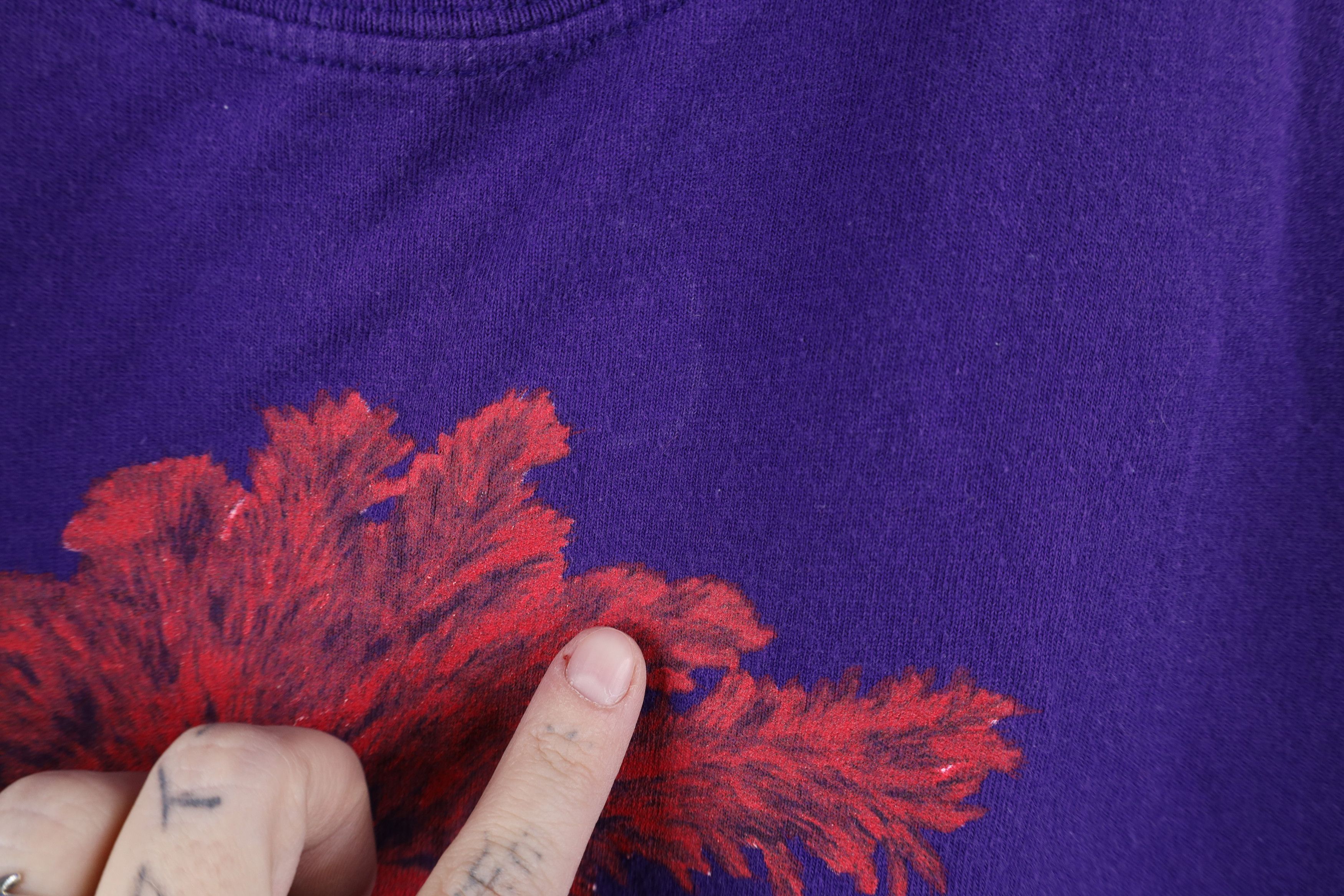 Vintage Vintage Y2K 2004 Streetwear Cat Kitten T-Shirt Purple Size XL / US 12-14 / IT 48-50 - 6 Thumbnail