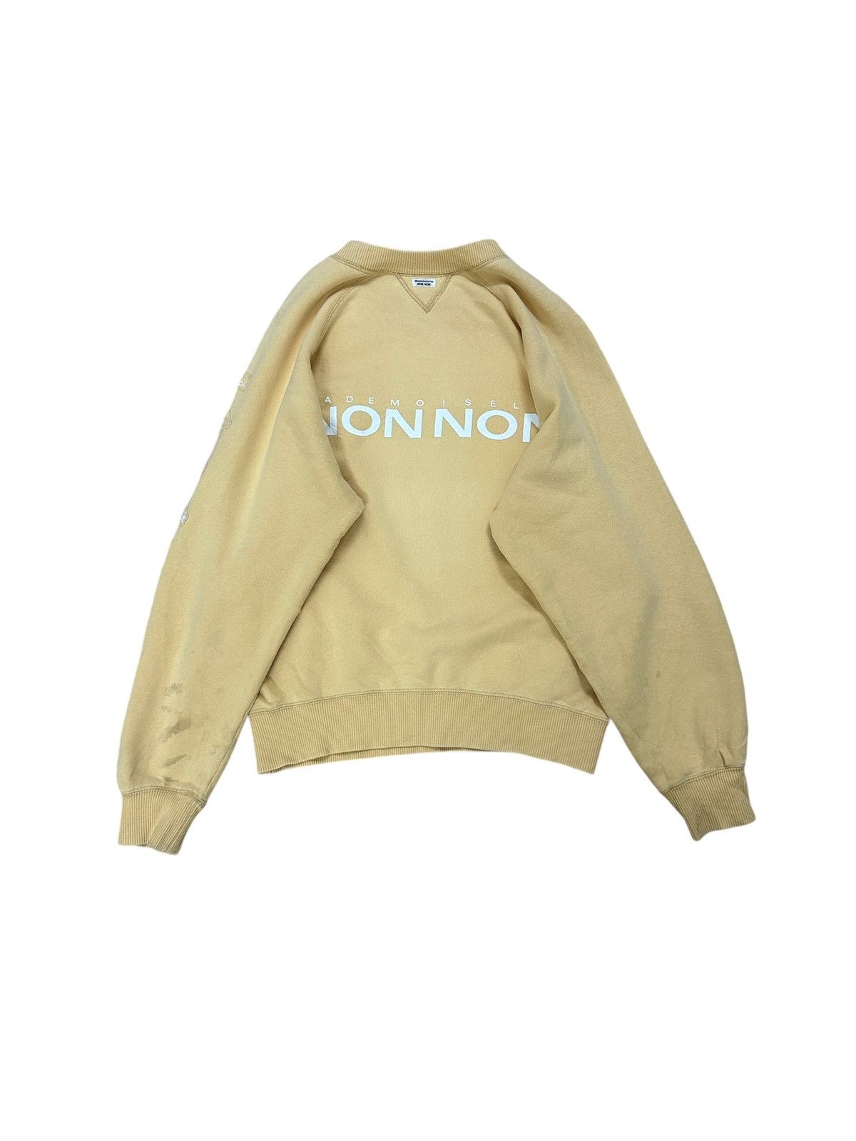 Issey Miyake × Mademoiselle Non Non × Vintage Rare Vintage Mademoiselle Non Non by Issey Miyake Sweatshirt Size US S / EU 44-46 / 1 - 2 Thumbnail