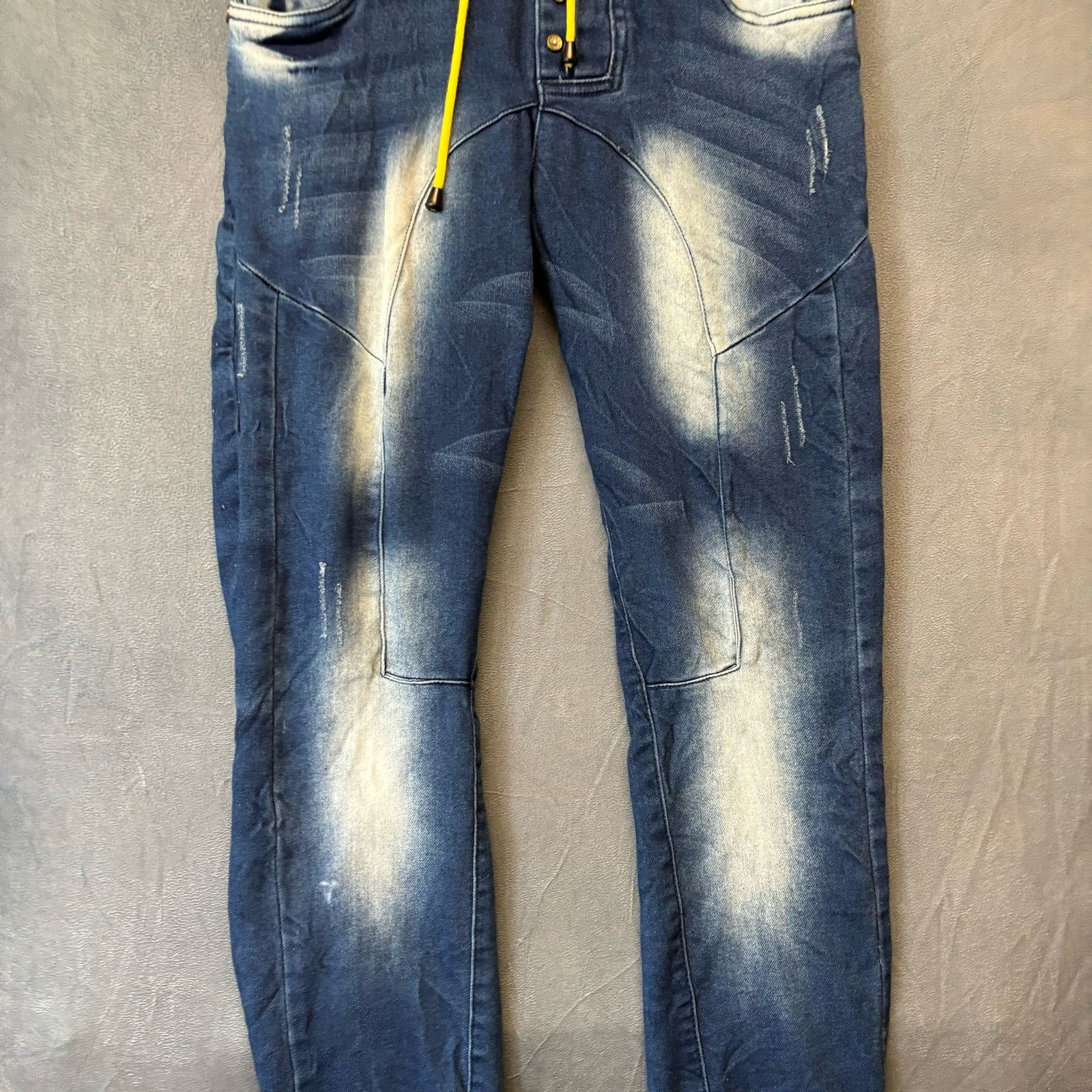 Other Maybach Denim Joggers Streetwear Elastic Waist Men’s Size 28 Size US 28 / EU 44 - 2 Thumbnail