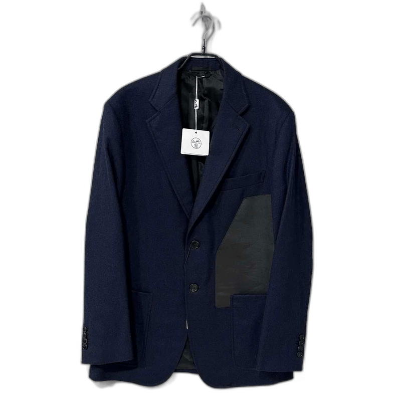 Hermes High Price Wool Blend Suit Jacket-yf Size US L / EU 52-54 / 3 - 1 Thumbnail