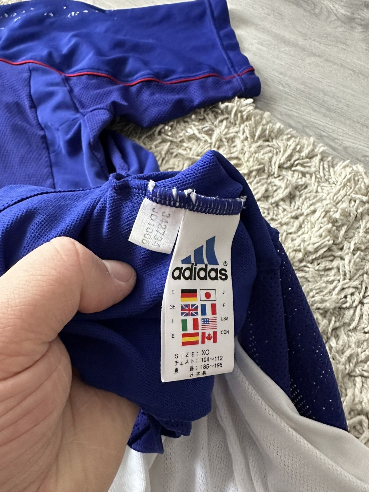 Adidas Japan Vintage Adidas Soccer Jersey Size US L / EU 52-54 / 3 - 6 Thumbnail