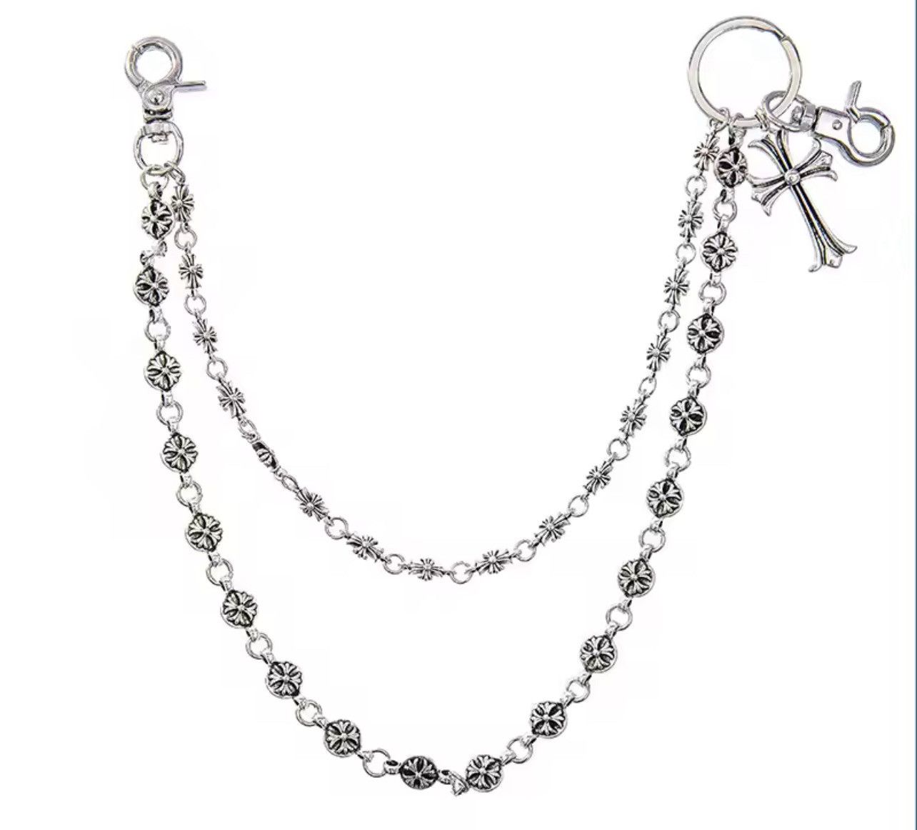 Jewelry Star Design for Wallet Chain, Y2K Jeans Chain Size ONE SIZE - 1 Thumbnail