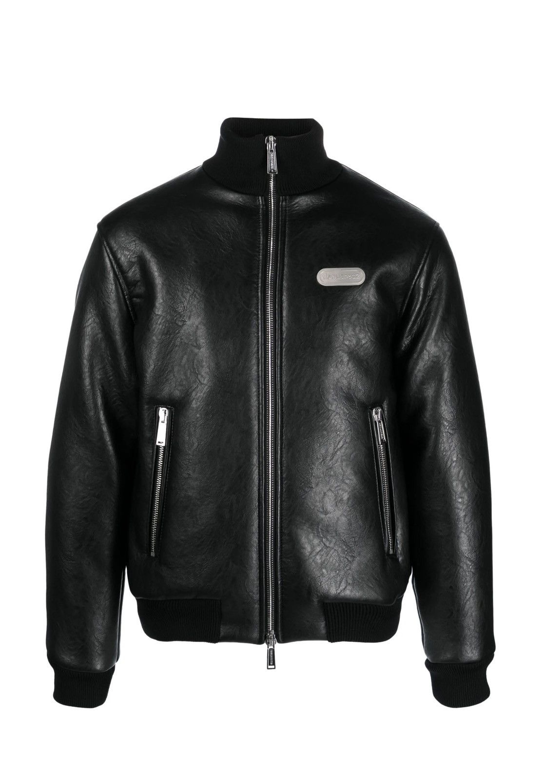 Dsquared2 Dsquared2 Leather Jacket Black Size 48 M Size US M / EU 48-50 / 2 - 1 Thumbnail