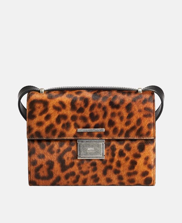 AMI Leather cross body bag Size ONE SIZE - 1 Thumbnail