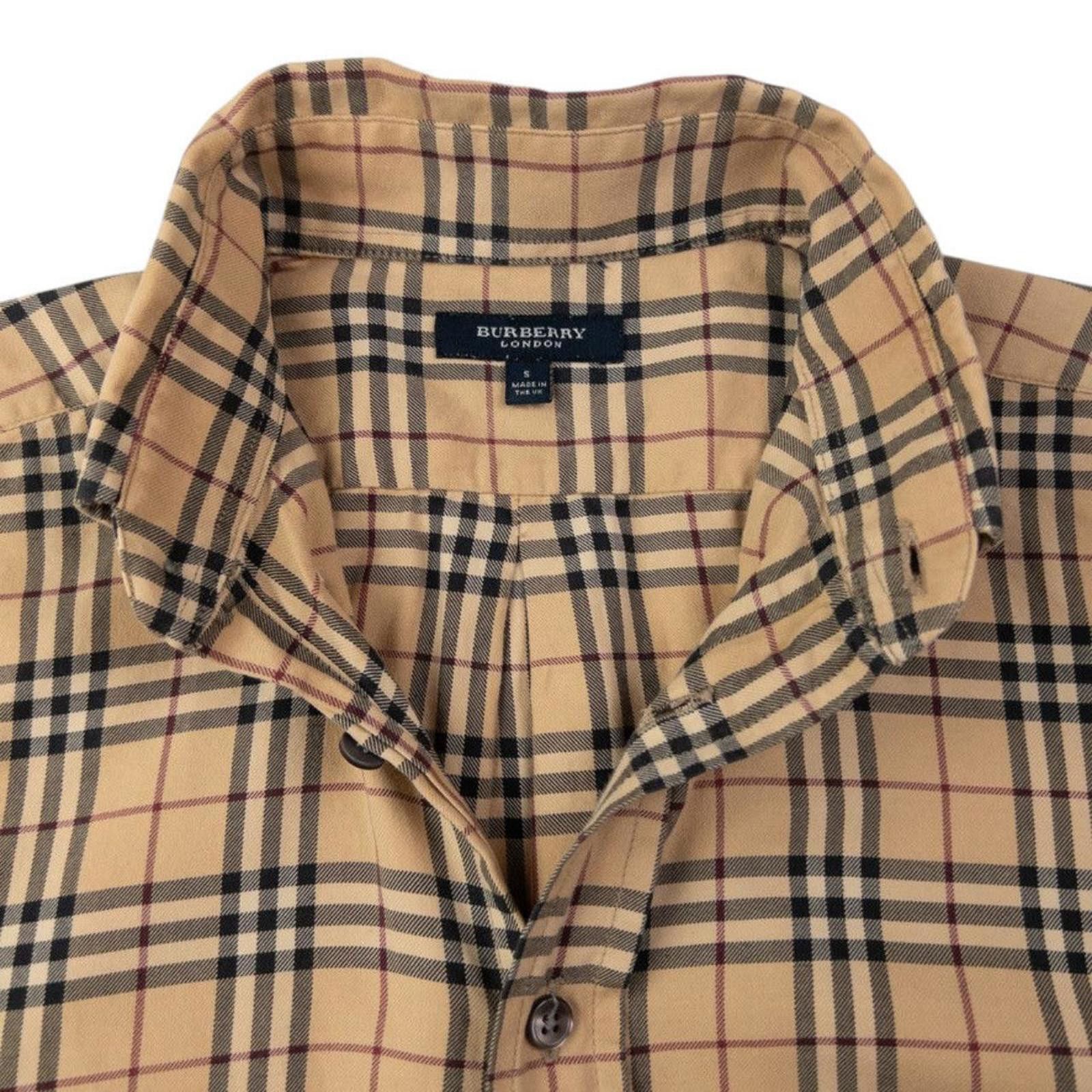 Burberry Vintage Burberry Nova Check Long Sleeve Shirt Size S Size US S / EU 44-46 / 1 - 3 Thumbnail