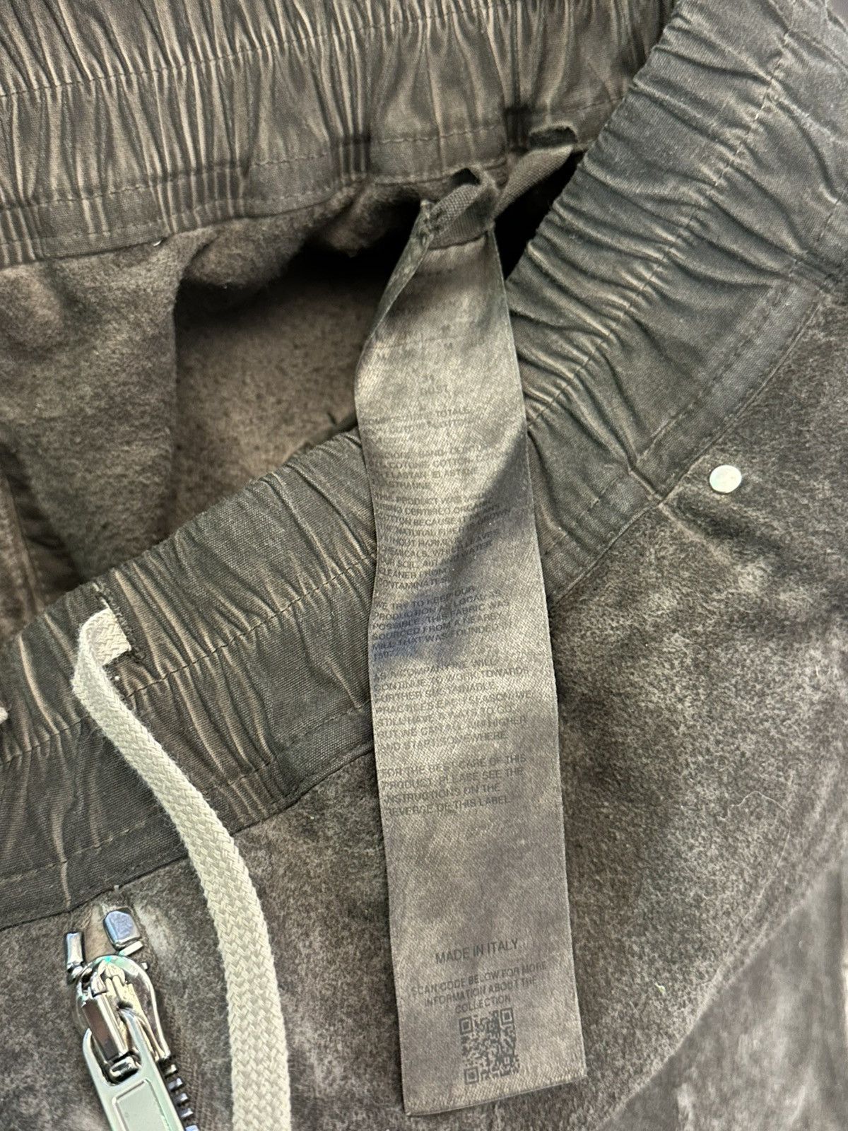 Rick Owens Rick Owens Blistered Suede Dyed Shorts Size US 32 / EU 48 - 5 Thumbnail