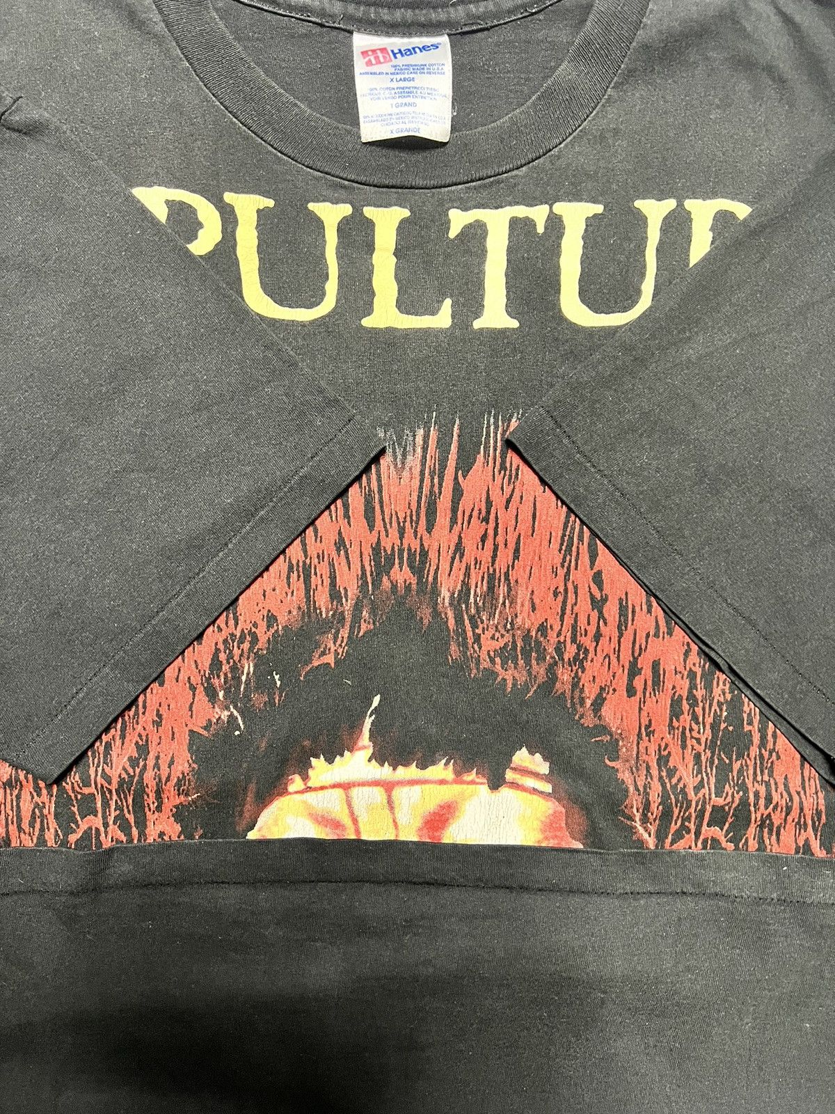 Band Tees × Vintage RARE Vintage 90s Sepultura by Backstagepass version T-Shirt Size US XL / EU 56 / 4 - 12 Thumbnail