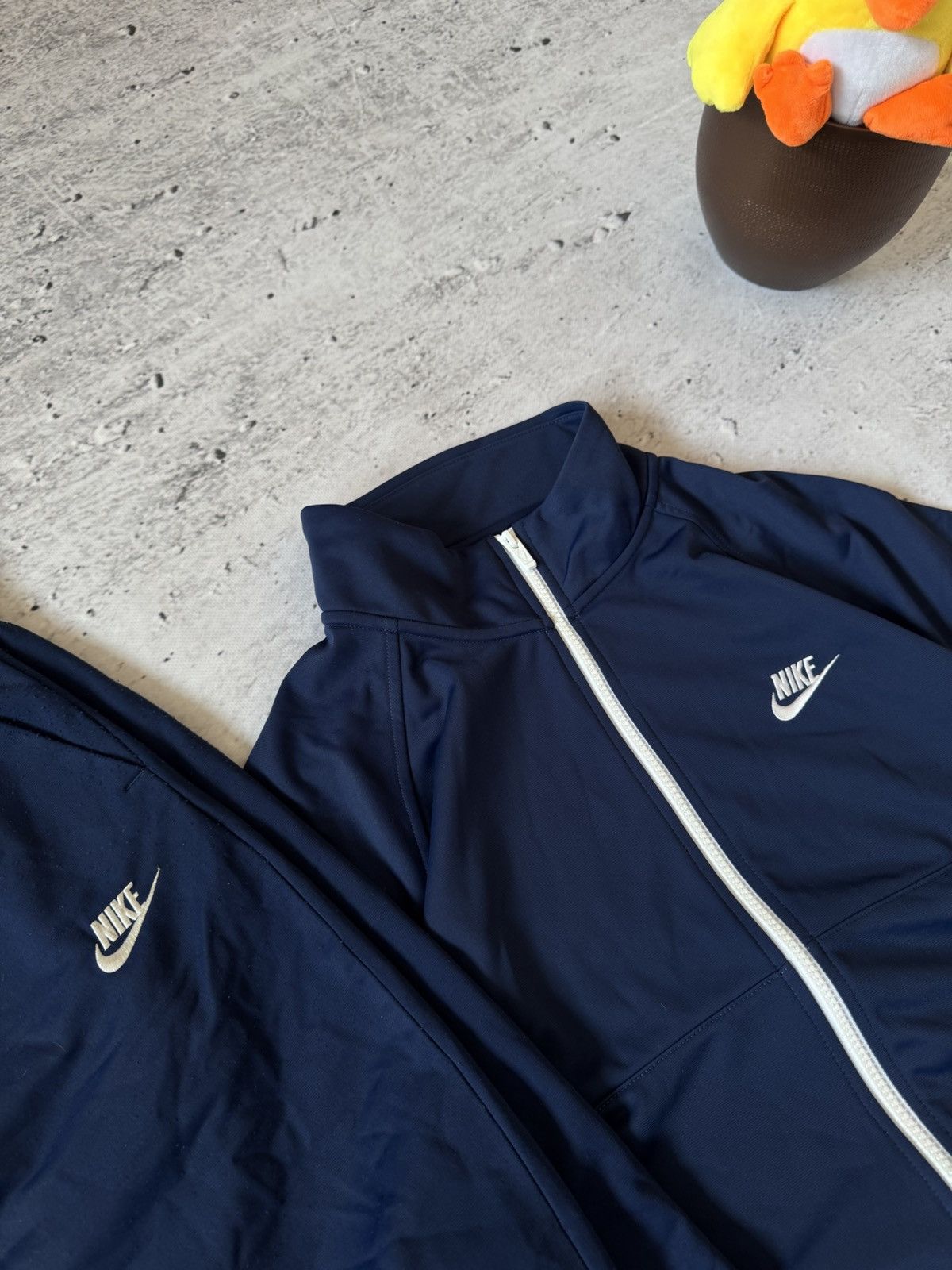 Nike × Vintage NIKE VINTAGE BASIC LOGO OVERSIZE BAGGY TRACK SUIT FIT Size US XL / EU 56 / 4 - 4 Thumbnail