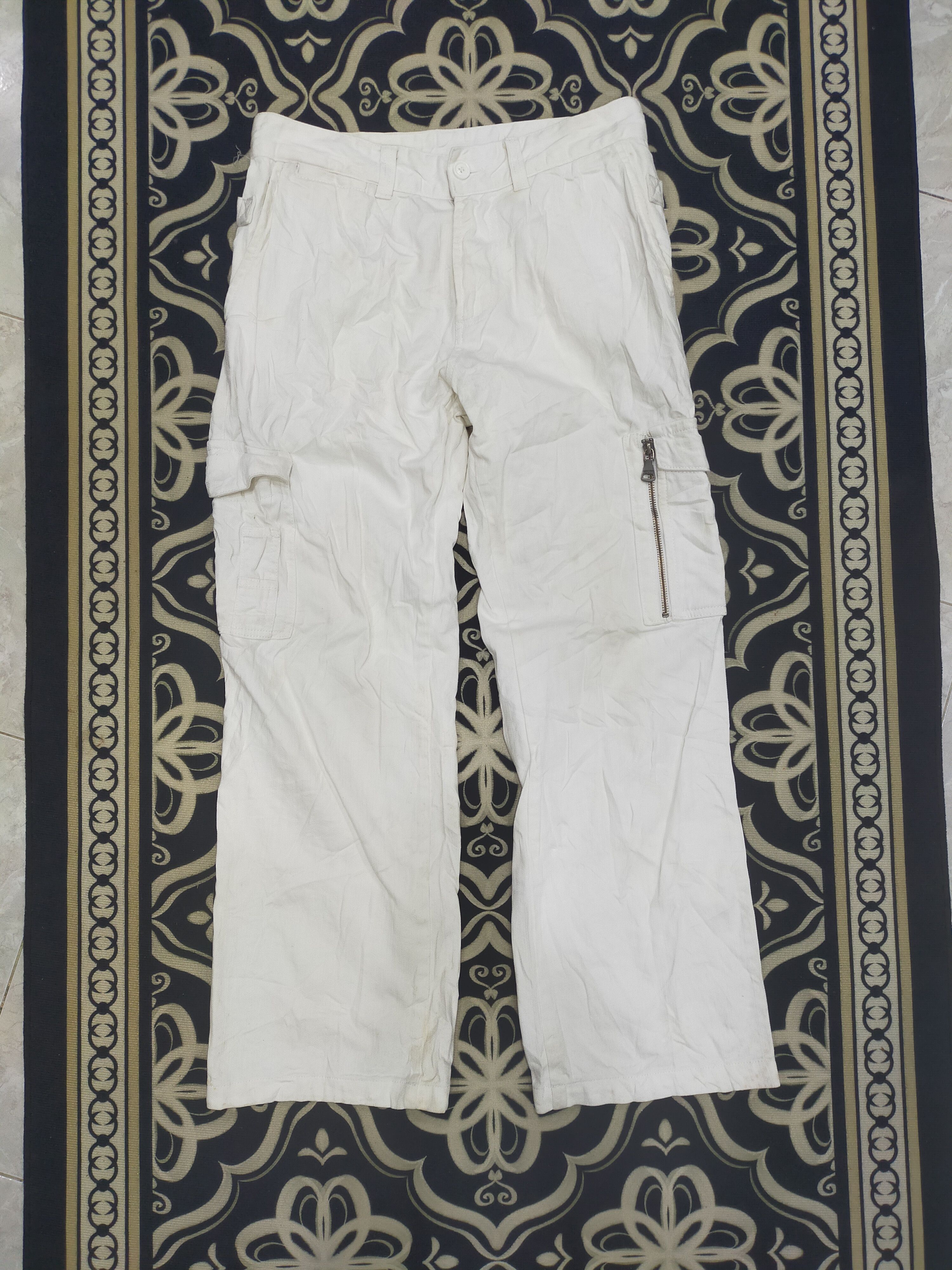 Calvin Klein × Japanese Brand × Le Grande Bleu (L.G.B.) Calvin klein Like Cargo Pant With Zipper Style Size US 32 / EU 48 - 1 Thumbnail