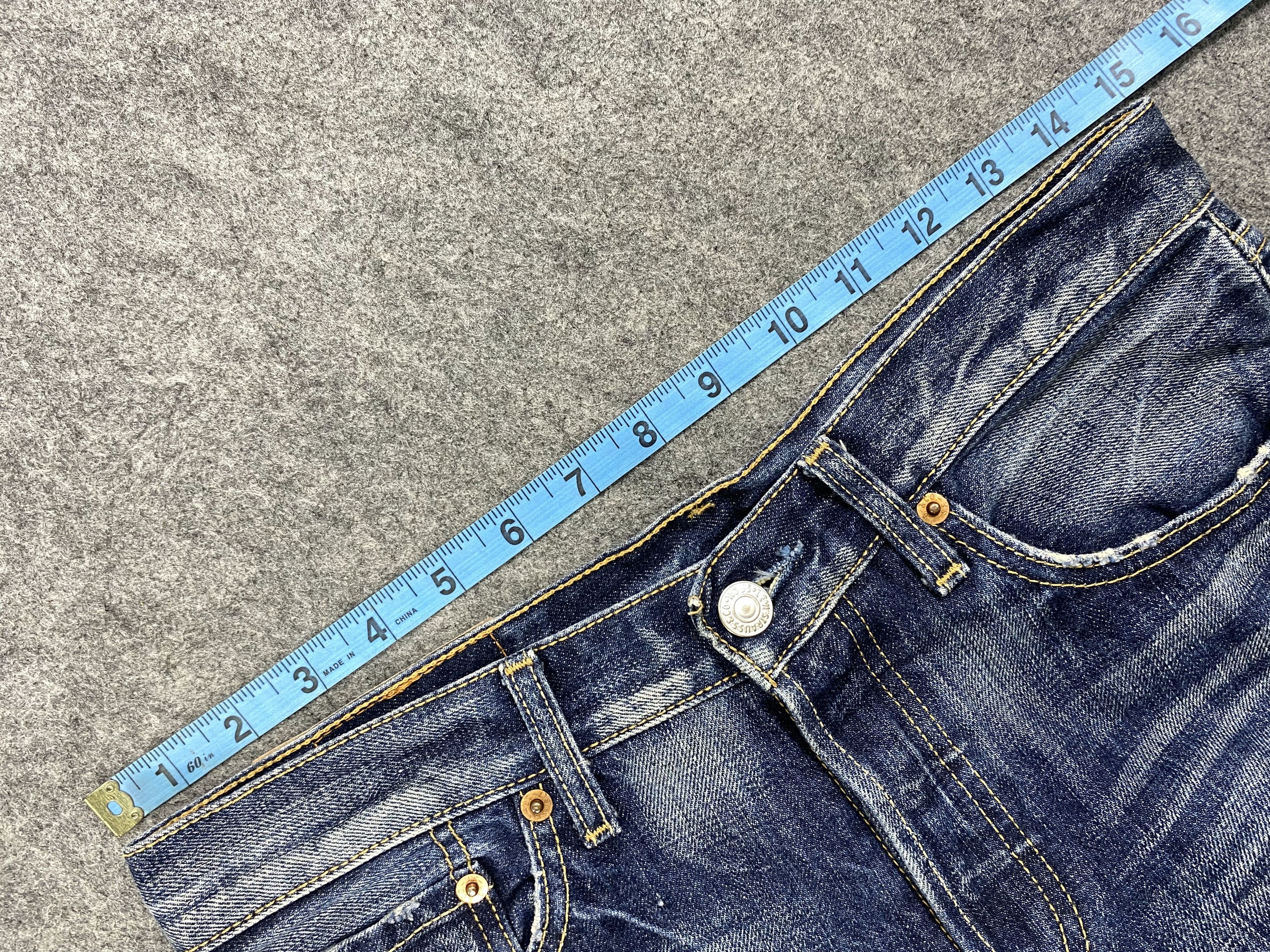 Levi's Blue Distressed Vintage Levi's 501 30x28.5 Denim -JN1191 Size US 30 / EU 46 - 5 Thumbnail