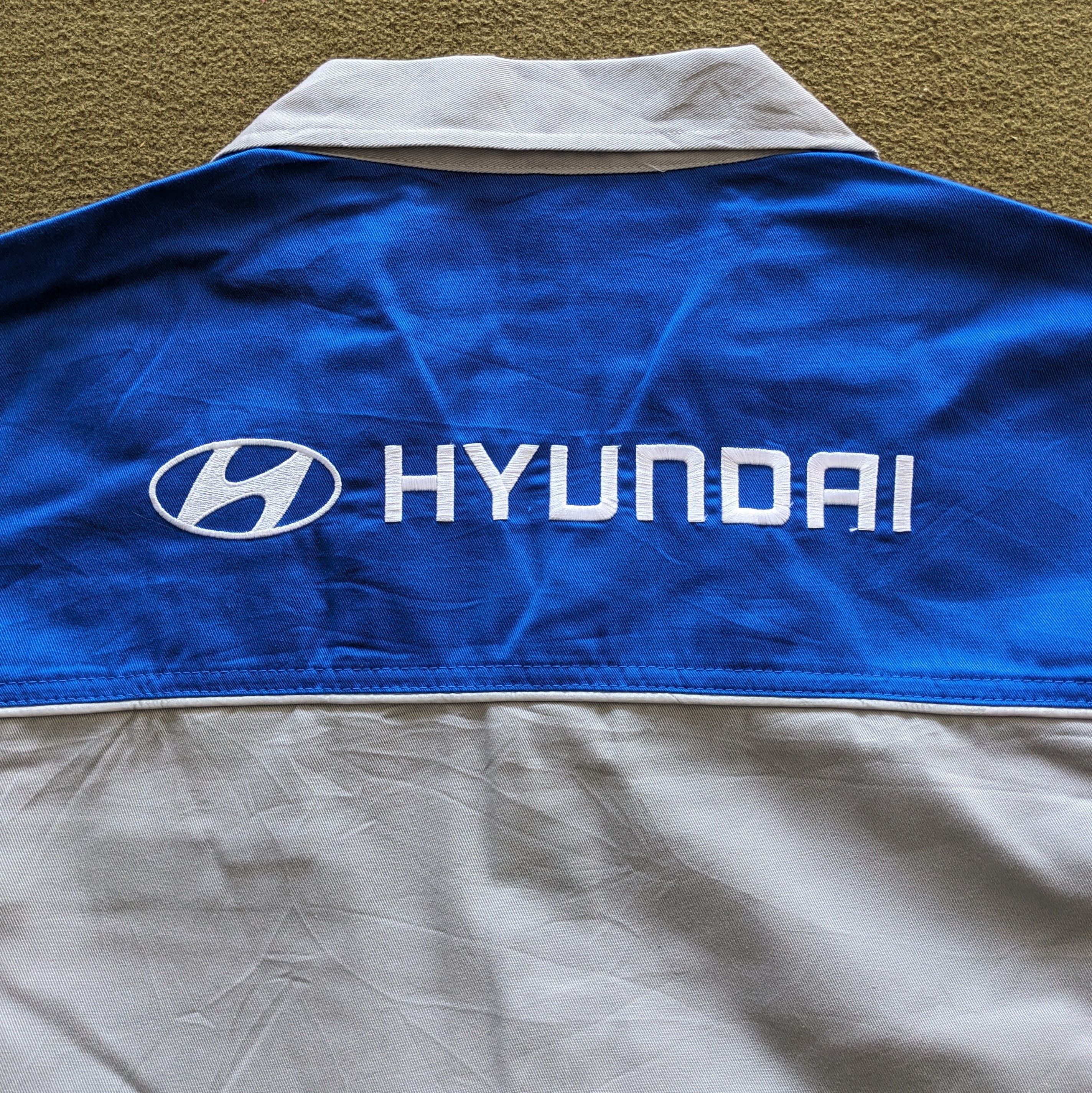 Vintage HYUNDAI Motorsports Racing Workers Jacket
