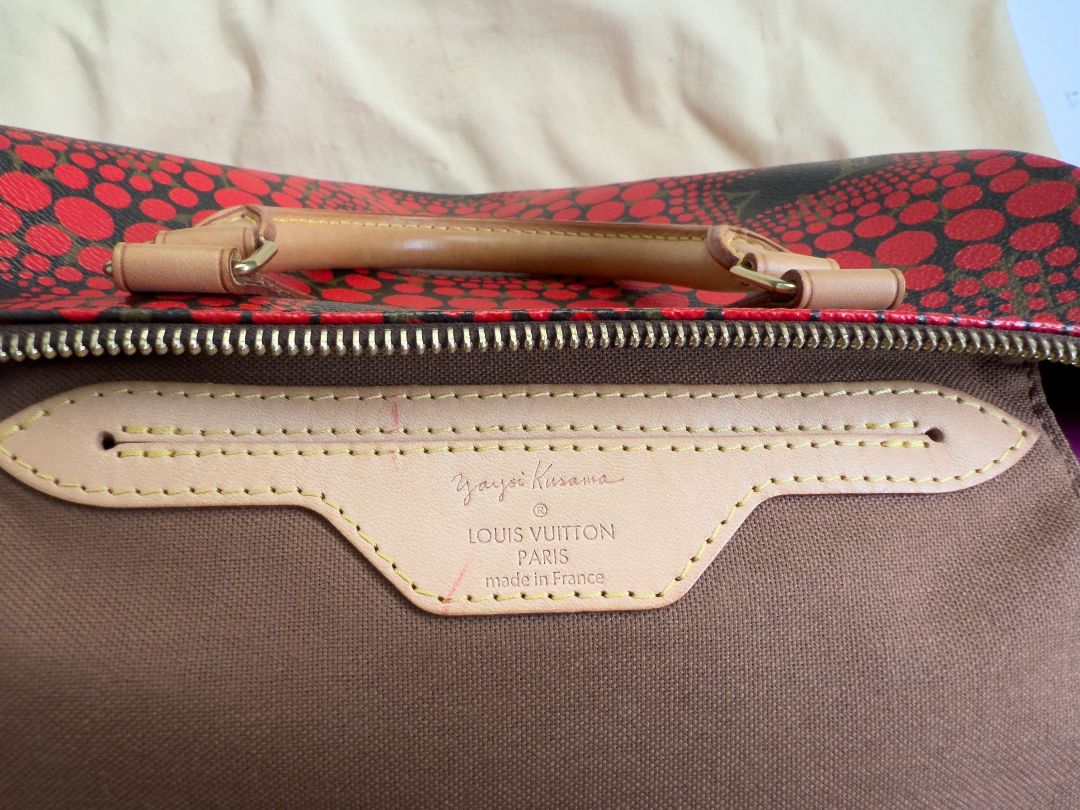 Louis Vuitton × Yayoi Kusama Louis Vuitton x Yayoi Kusama Red Infinity Dots Speedy30 Size ONE SIZE - 8 Thumbnail