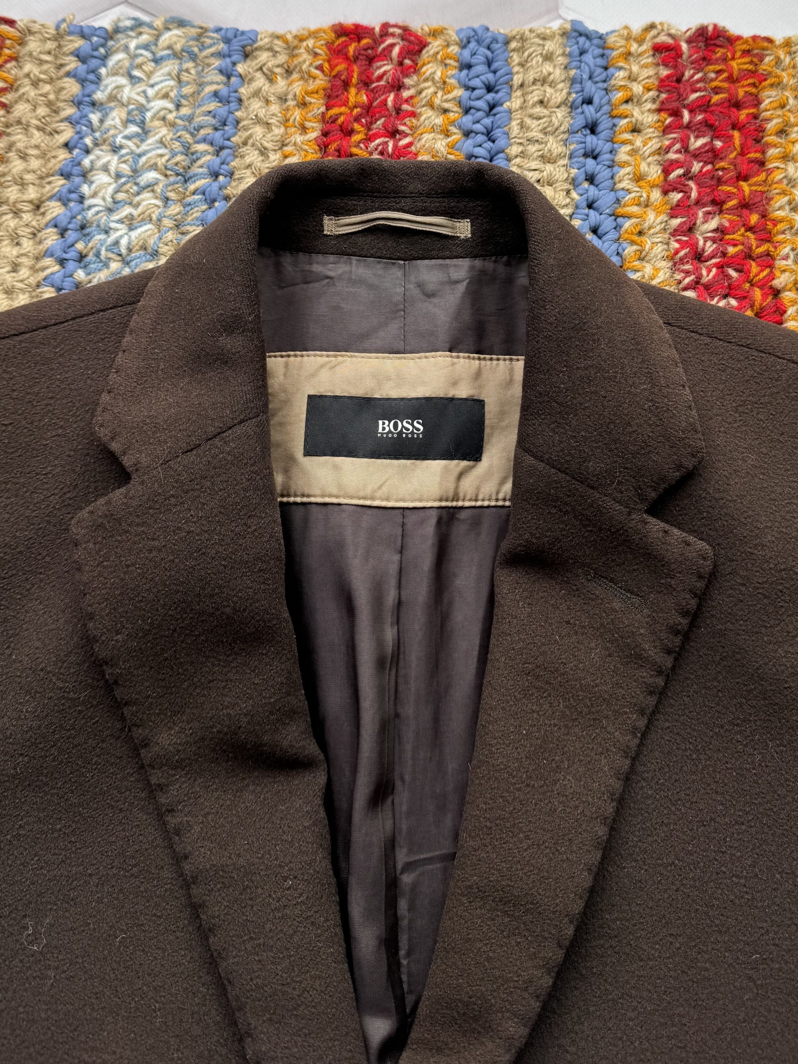 Hugo Boss Hugo Boss Vintage Wool Coat (E4) Size US S / EU 44-46 / 1 - 15 Thumbnail