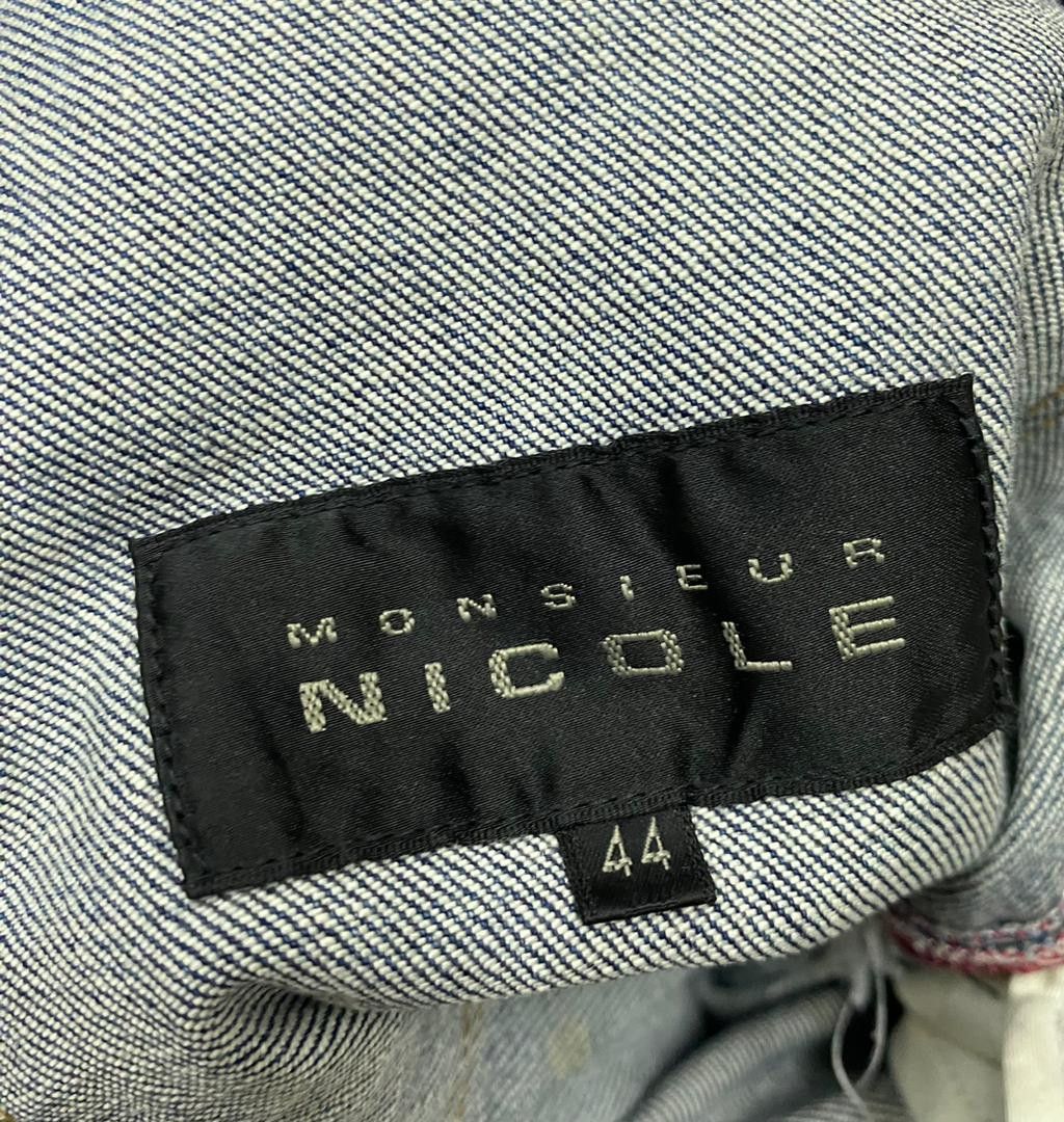 Nicole Club W31 Nicole Monsieur Slim Fit Distressed Denim Jeans Size US 31 - 19 Thumbnail