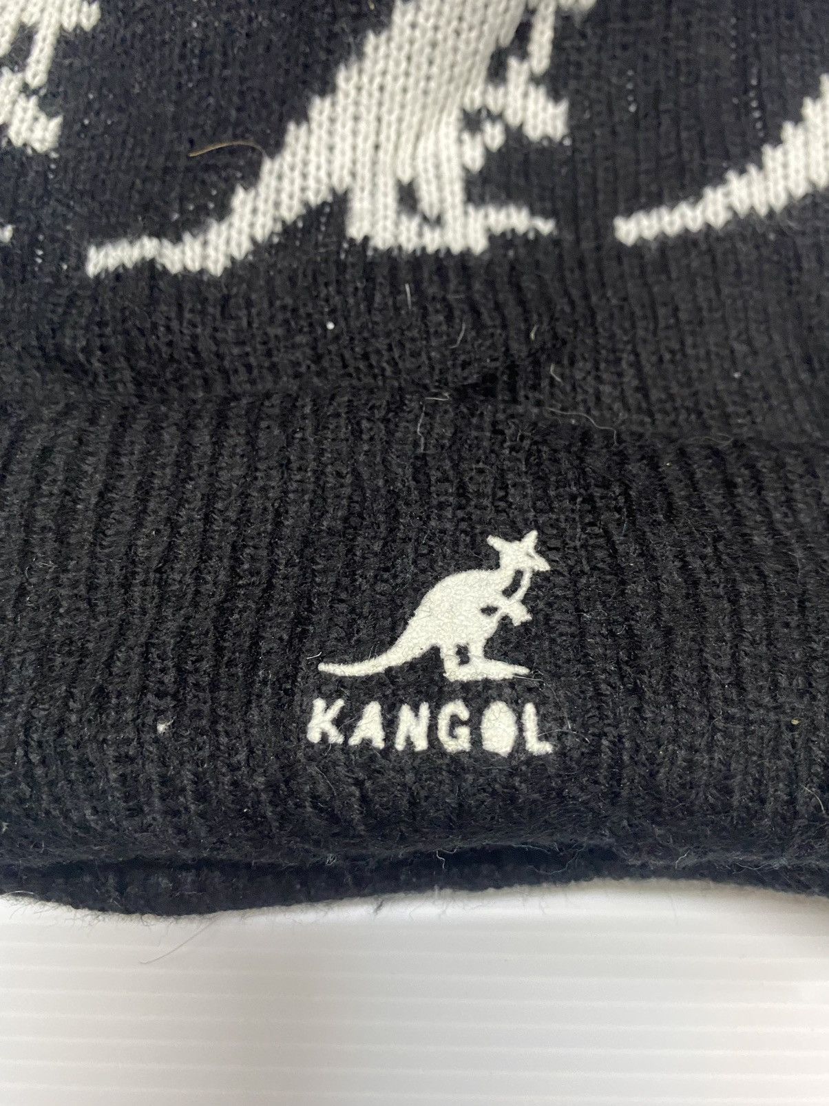 Kangol × Vintage kangol Small Logo Printed Beanie hat Size ONE SIZE - 2 Thumbnail
