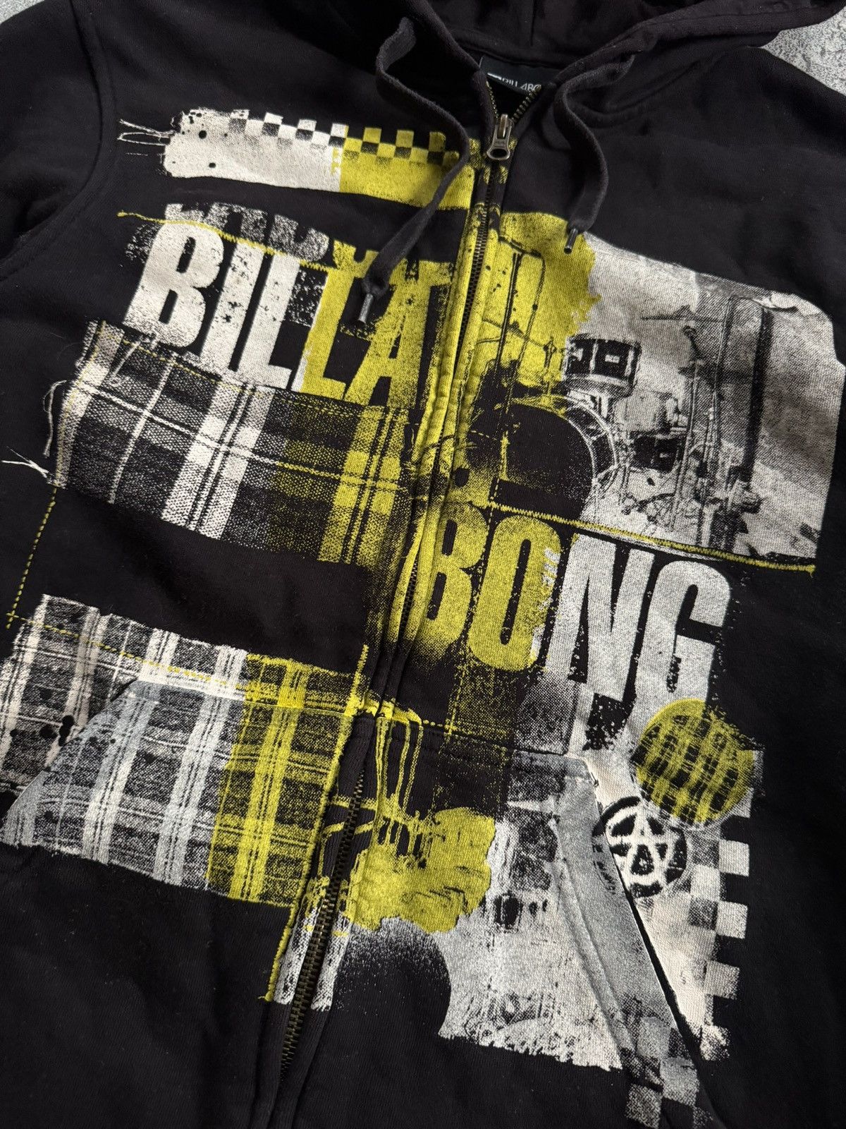 Billabong Billabong S/size zip big logo hoodie hooded sweatshirt surf Size US S / EU 44-46 / 1 - 12 Thumbnail