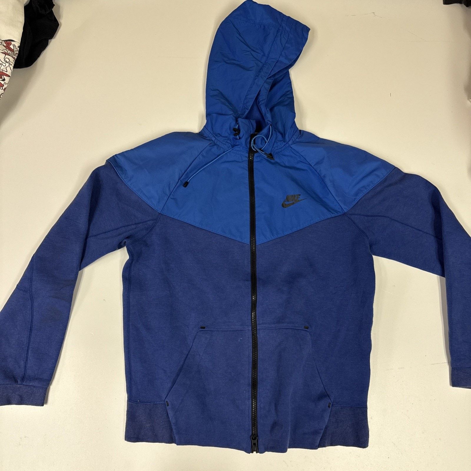 Nike Nike Tech Fleece Windrunner Hoodie Jacket Blue Small Size US S / EU 44-46 / 1 - 1 Thumbnail