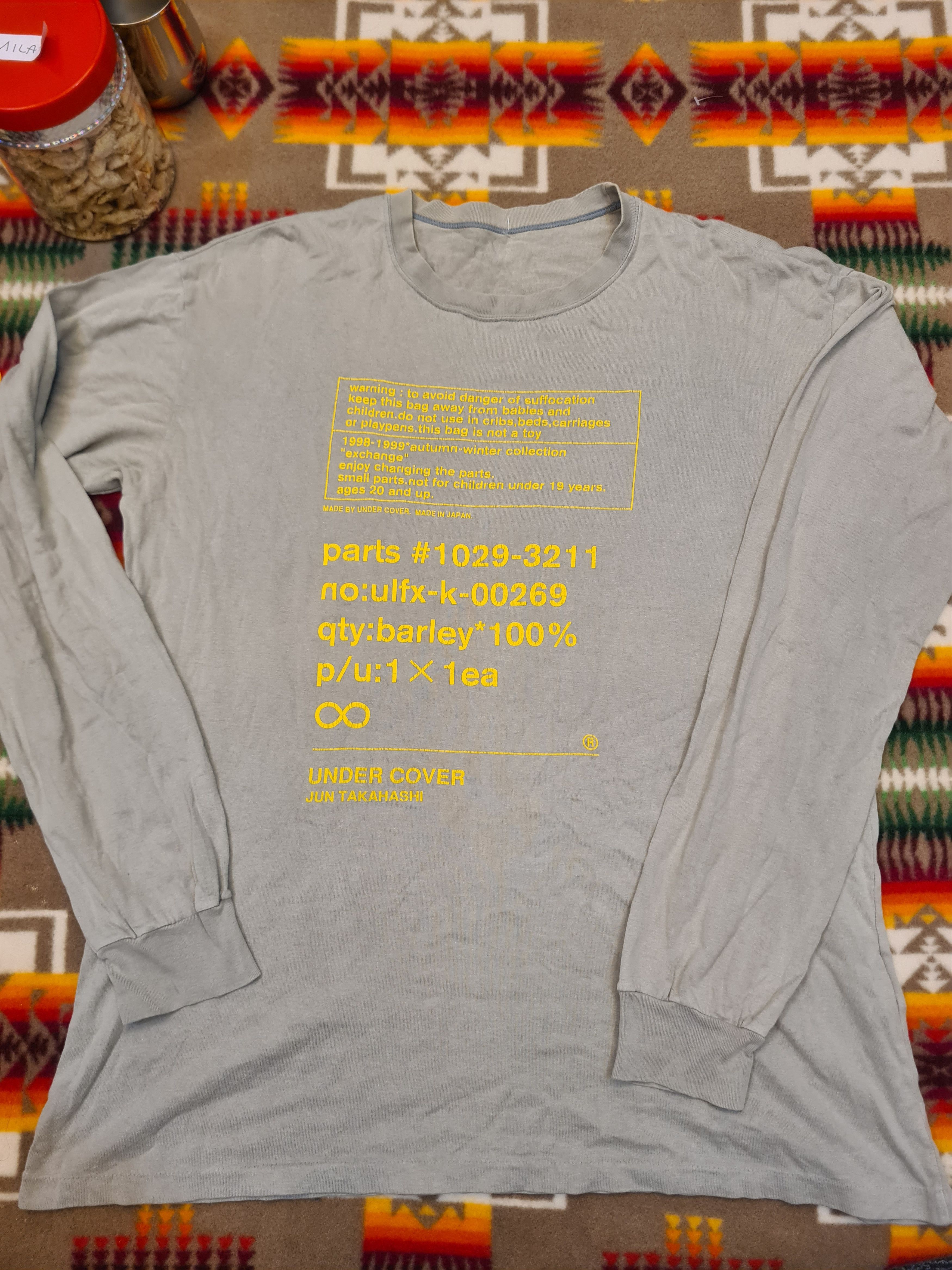 Jun Takahashi × Undercover Vintage undercover jun takahashi 1998 1999 autumn winter Size US XL / EU 56 / 4 - 1 Thumbnail