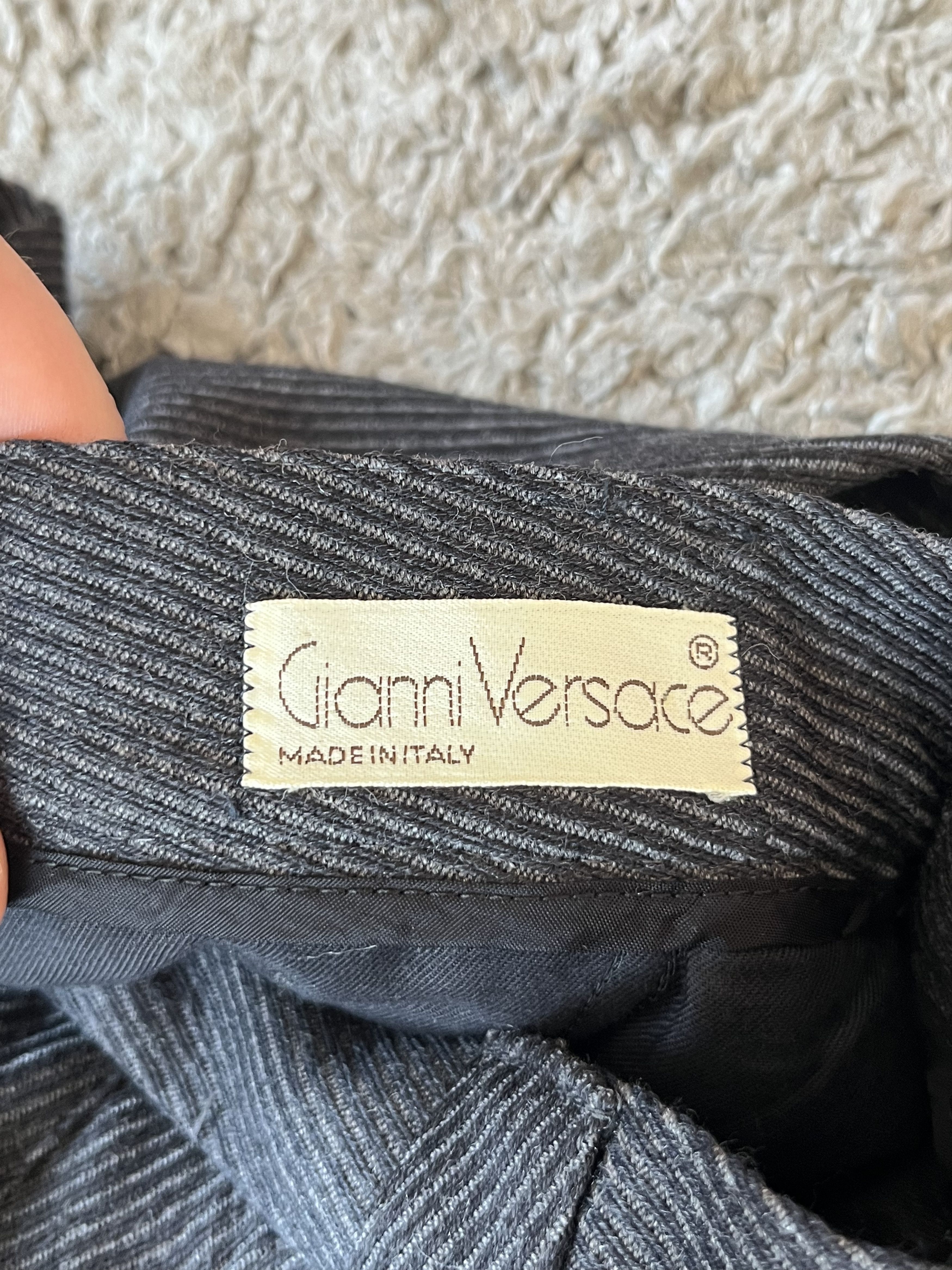 Versace Vintage Luxury Pants Gianni Versace MADE IN ITALY Size US 32 / EU 48 - 6 Thumbnail