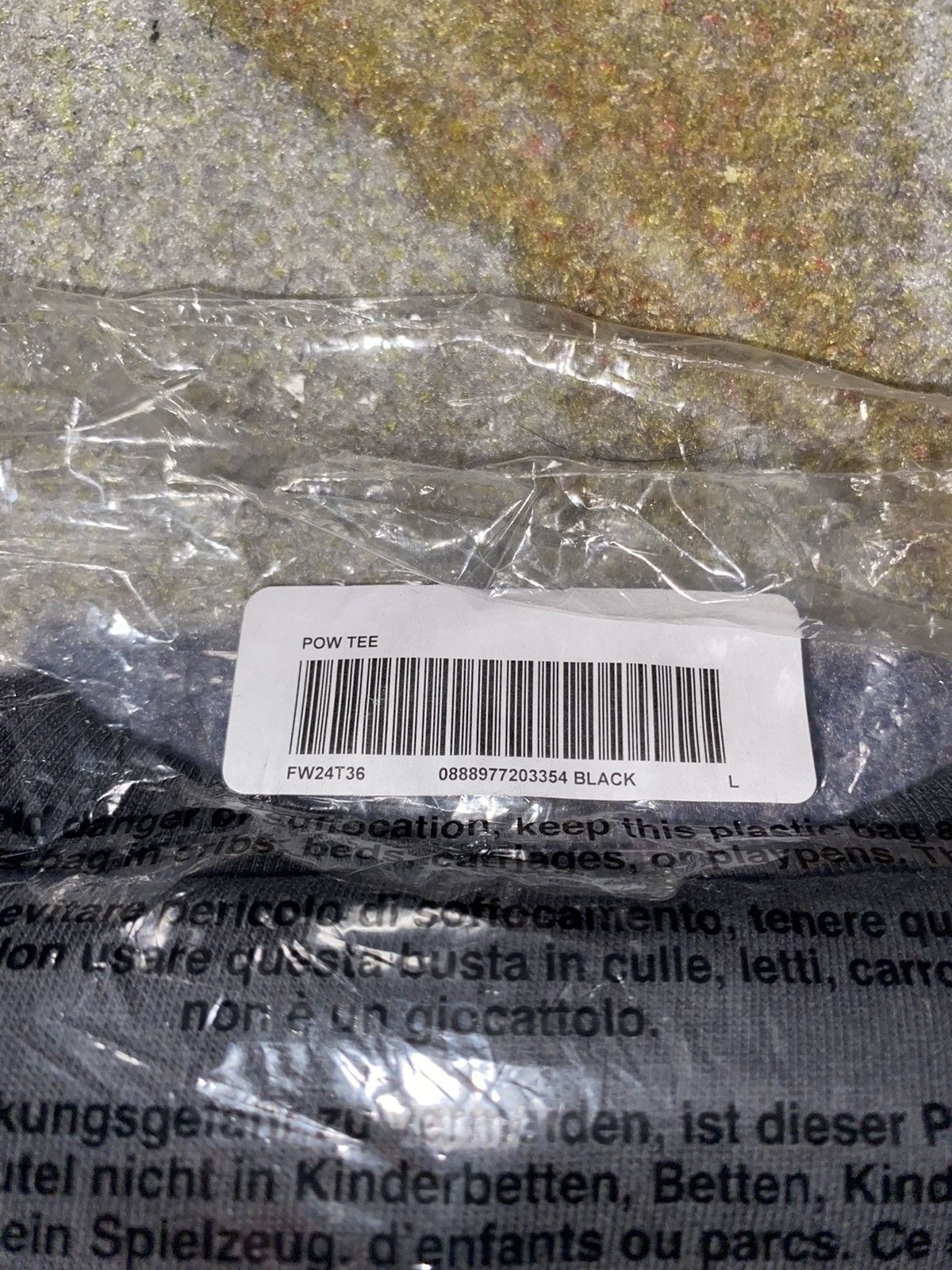 Supreme Supreme Pow Tee Size US L / EU 52-54 / 3 - 3 Thumbnail