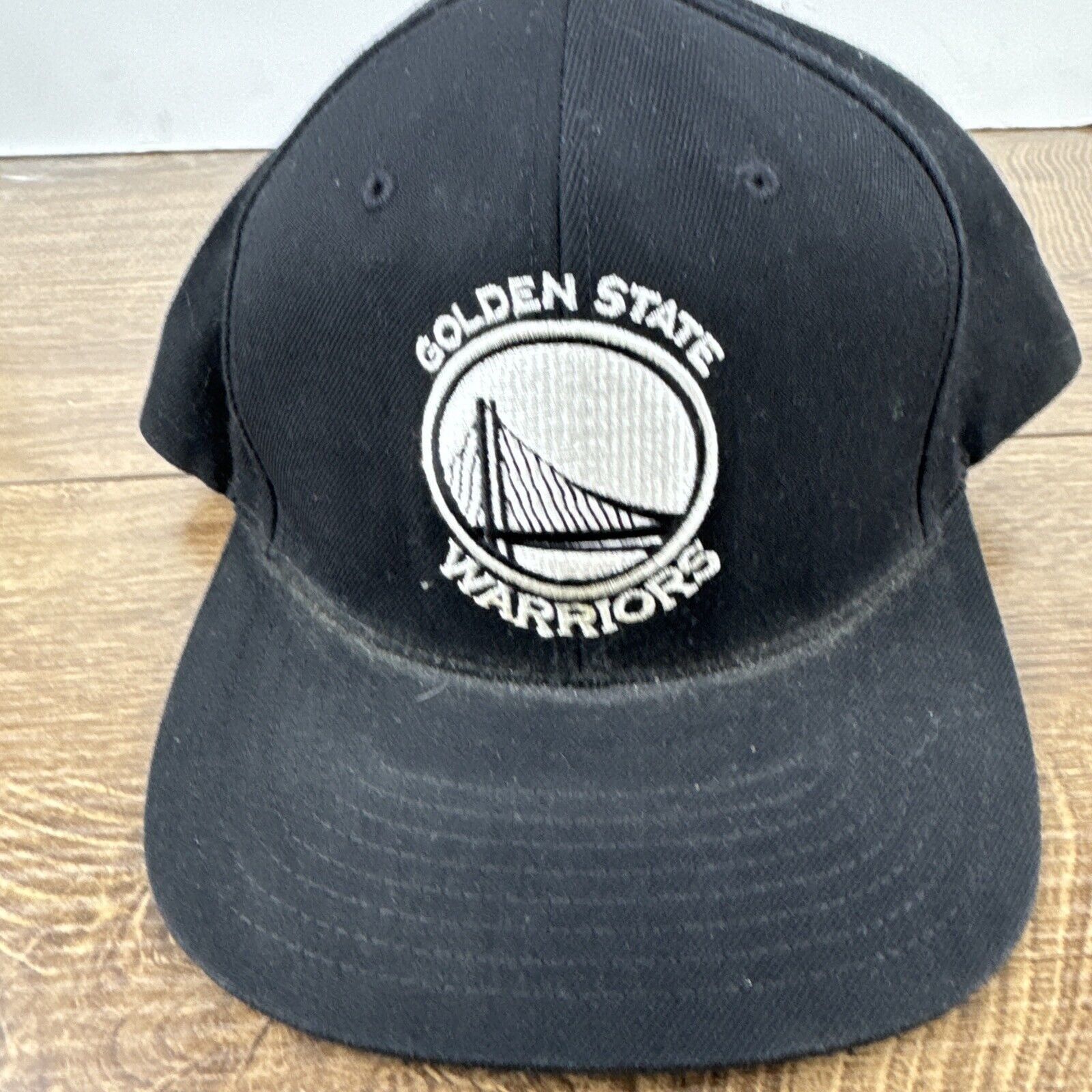 Mitchell & Ness Golden State Warriors Hat Snapback Black Hat Adjustable Mitc Size ONE SIZE - 6 Thumbnail