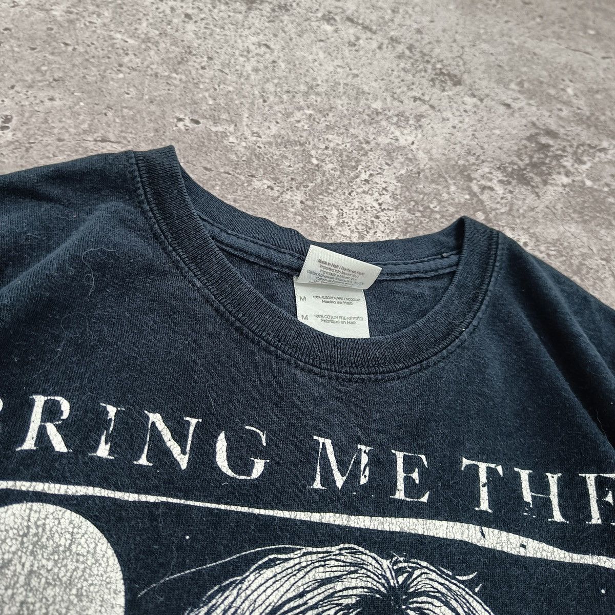 Band Tees Vintage 00s Bring Me The Horizon BMTH tee y2k rare Horror Size US M / EU 48-50 / 2 - 4 Thumbnail