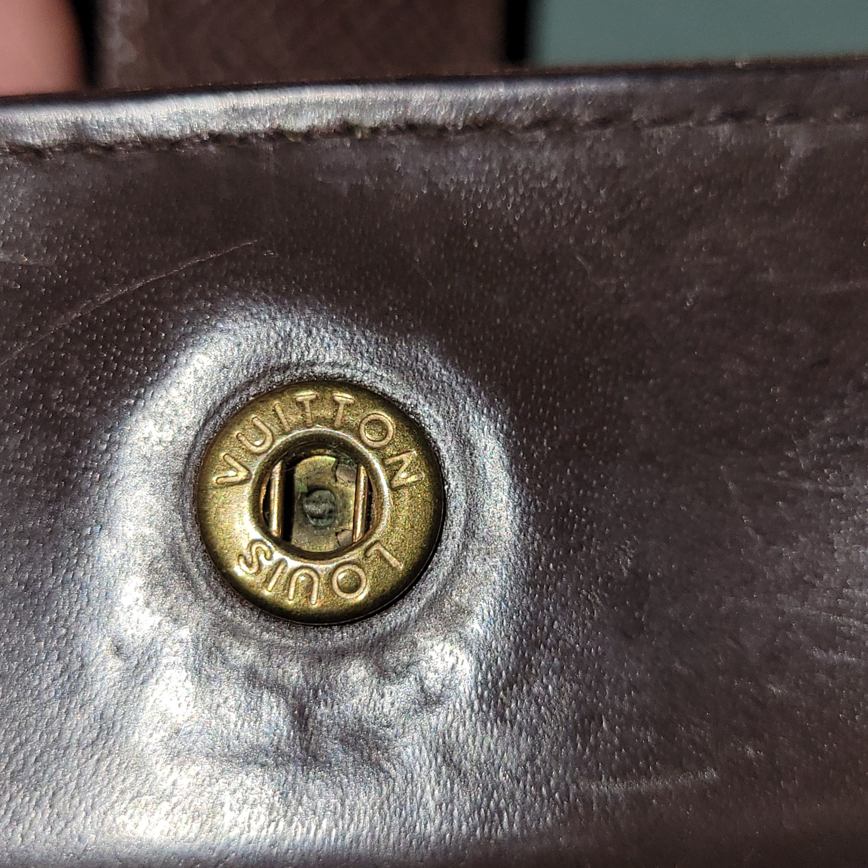 Louis Vuitton Louis Vuitton LV Damier Ebene Vintage Compact Wallet Size ONE SIZE - 16 Thumbnail