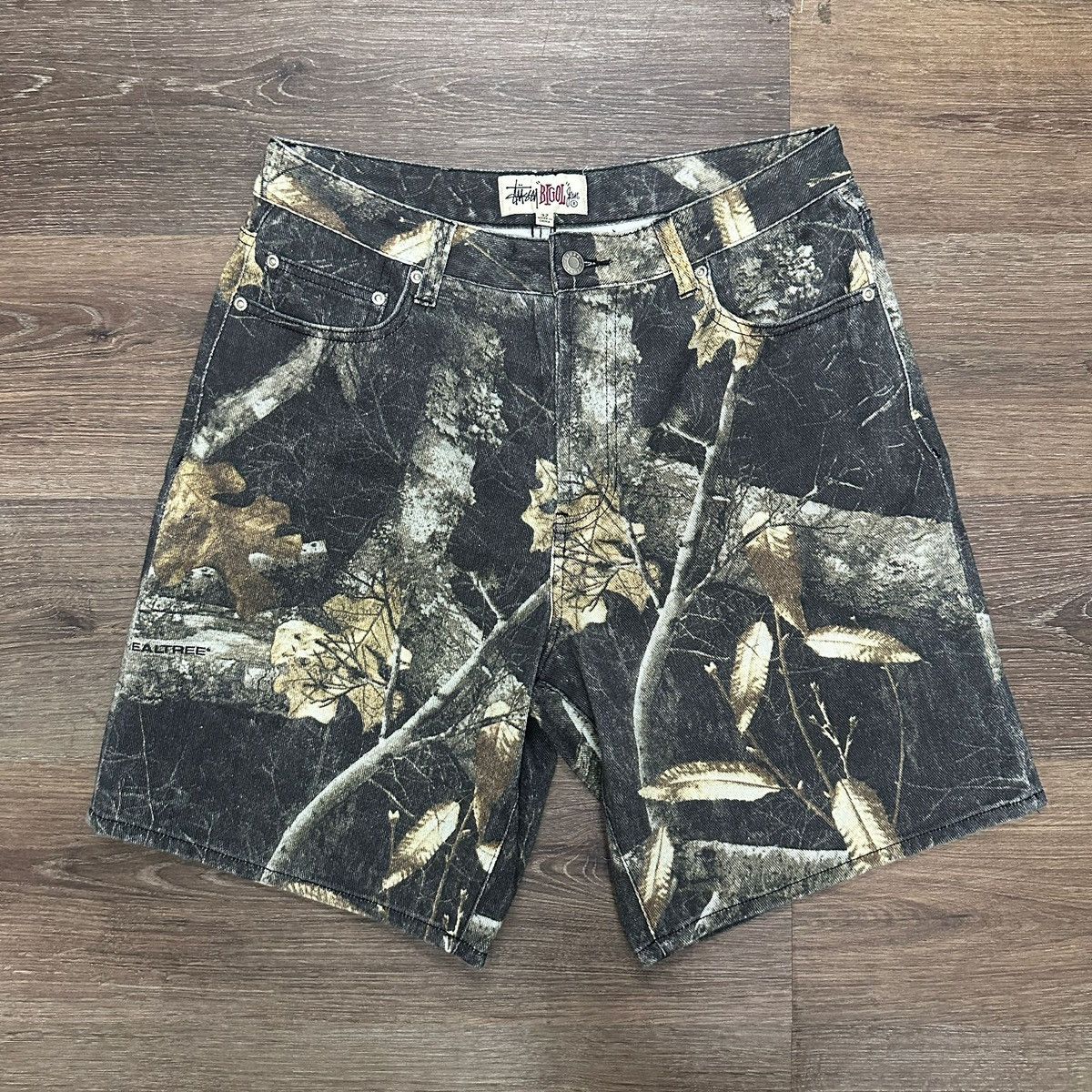 STUSSY BIG OL' JEAN REALTREE EDGE 「即購入可」 ☆関税込☆STUSSY☆BIG OL' JEAN REALTREE EDGE☆SNOW (STUSSY