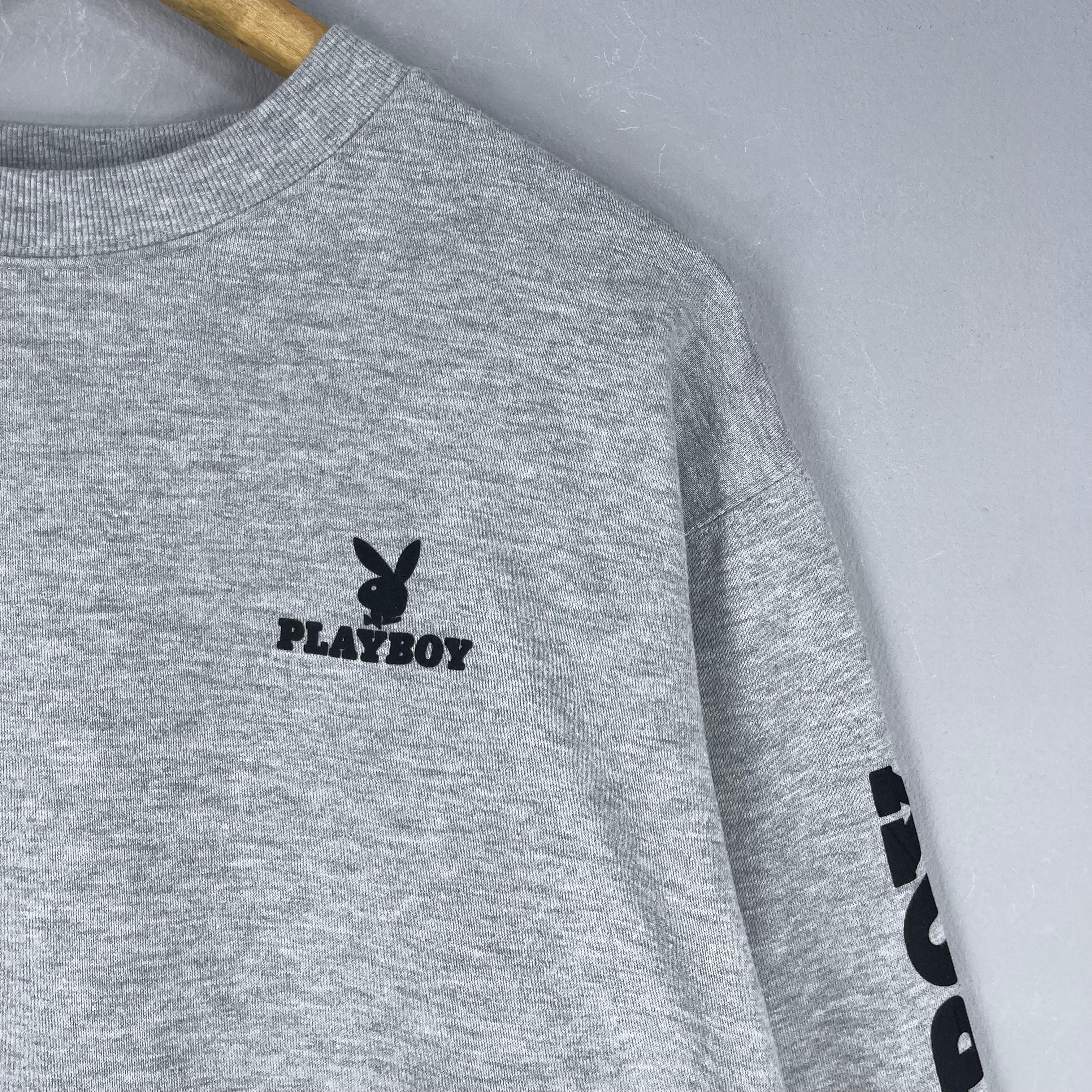 Playboy Vintage Y2K PLAYBOY Back Hit Logo Spellout Sweatshirt Size US M / EU 48-50 / 2 - 6 Thumbnail