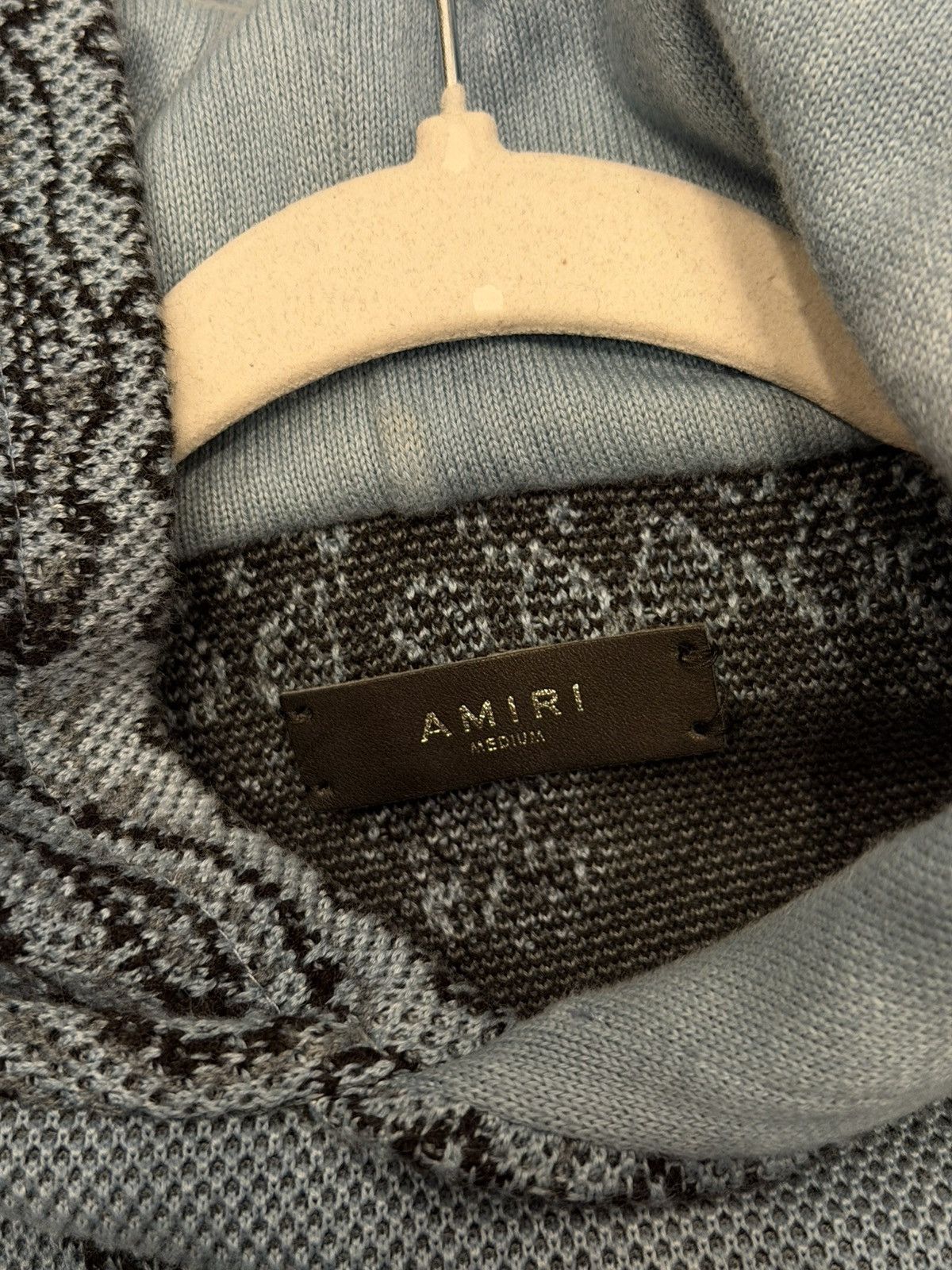 Amiri Amiri Bandana Print Hoodie Blue Size US M / EU 48-50 / 2 - 6 Thumbnail