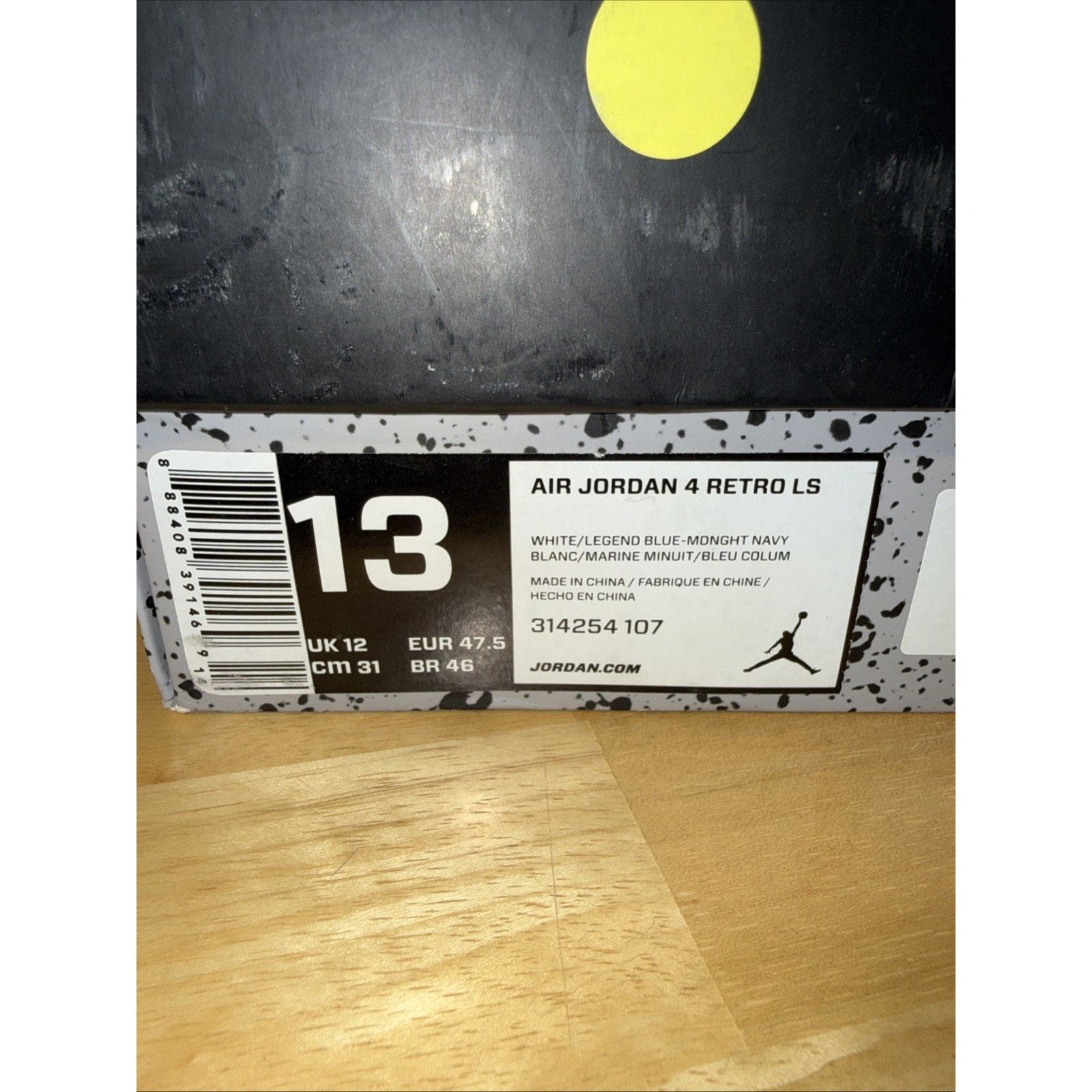 Nike Size 13 - Air Jordan 4 Retro LS Columbia 🔥🔥🔥🔥🔥🔥🔥🔥 Size US 13 / EU 46 - 11 Thumbnail