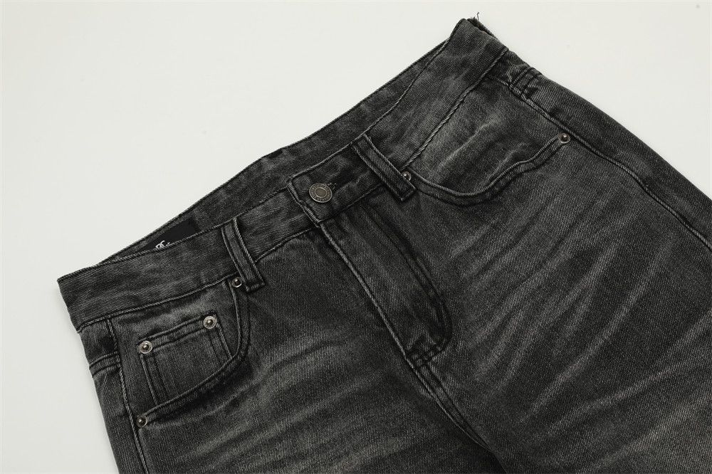Japanese Brand × Jean Punk retro washed gradient straight jeans men's y2k Size US 34 / EU 50 - 6 Thumbnail