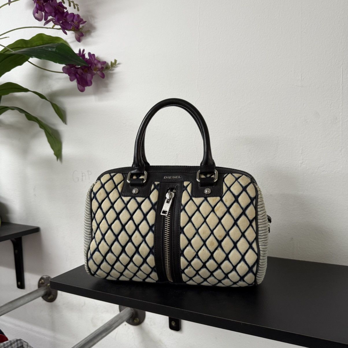 Diesel Archive 2000s Diesel Boston Handbag Size ONE SIZE - 1 Thumbnail