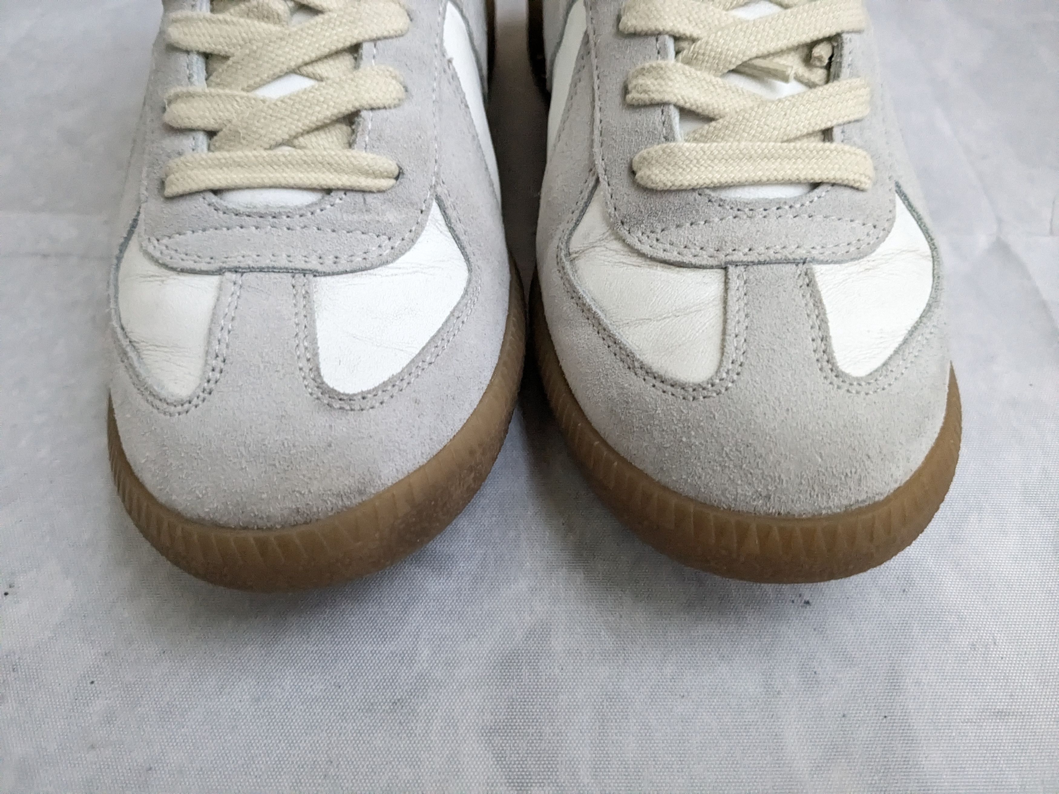 Maison Margiela Maison Margiela Replica GAT White Gray 37 7 Womens Size US 7 / IT 37 - 4 Thumbnail