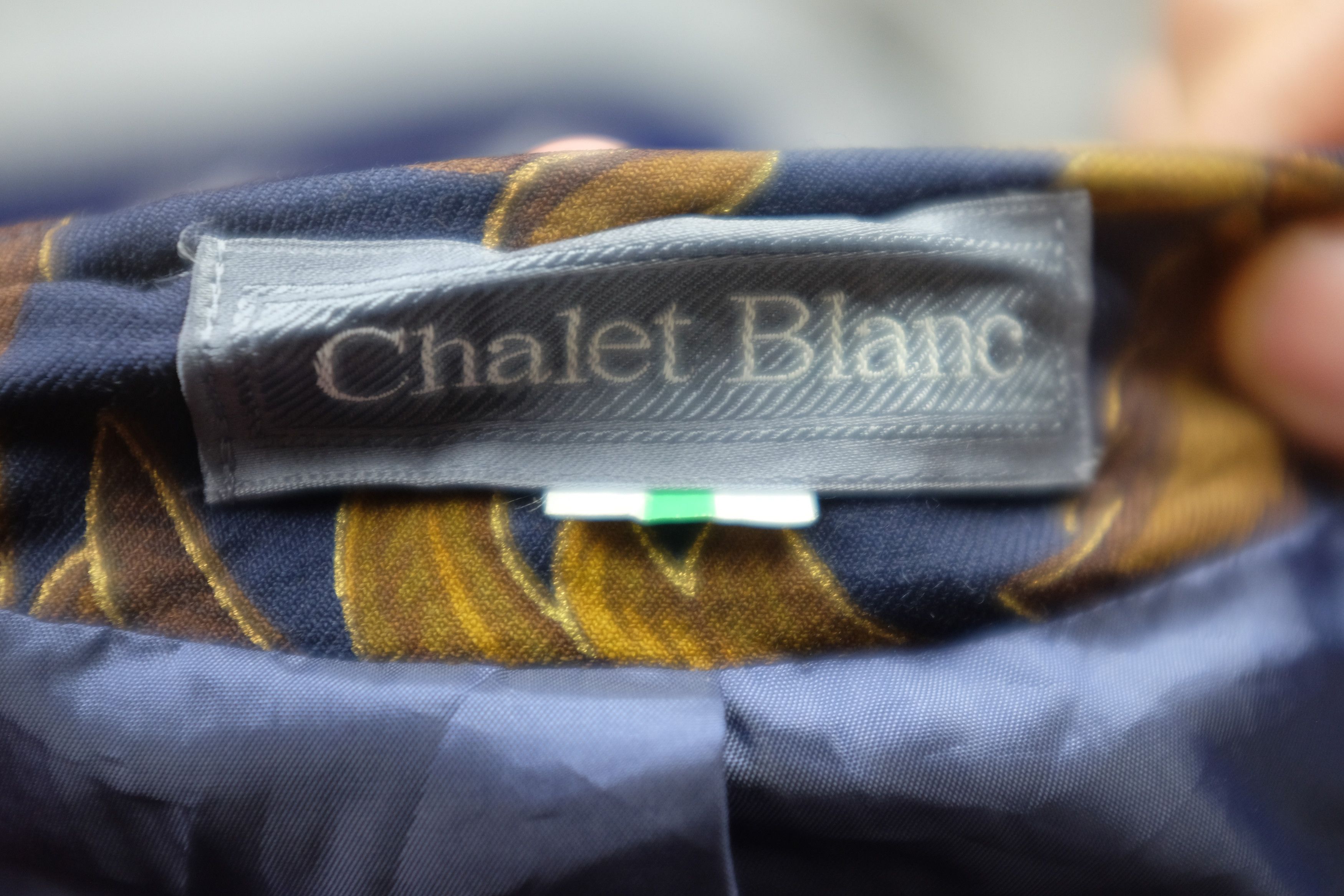 Japanese Brand × Vintage Chalet Blanc Vintage Print Blazer Jacket Size M / US 6-8 / IT 42-44 - 5 Thumbnail