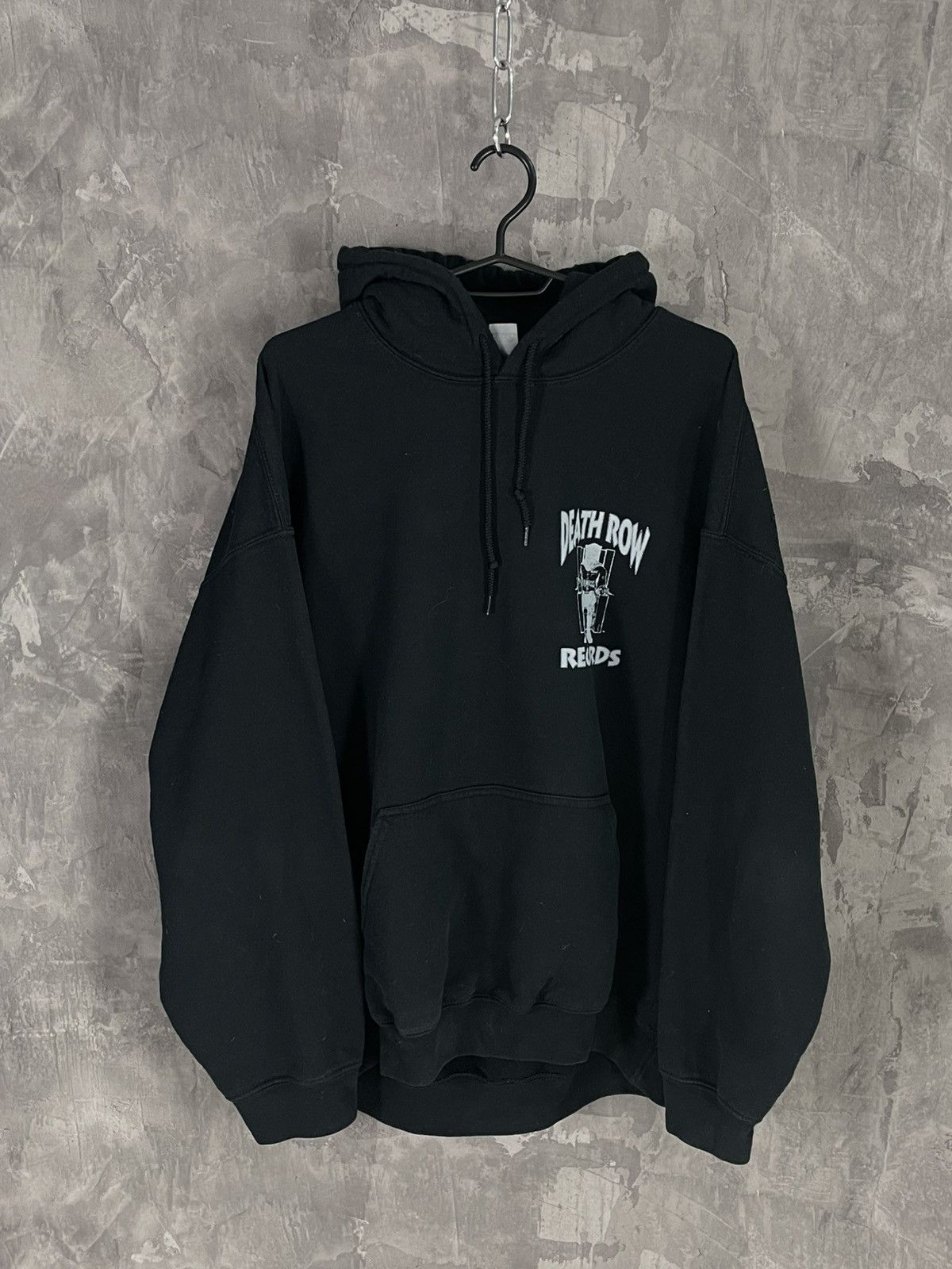 Death Row Records × Vintage Vintage Death Row Records Big Logo Hoodie Size US M / EU 48-50 / 2 - 2 Thumbnail