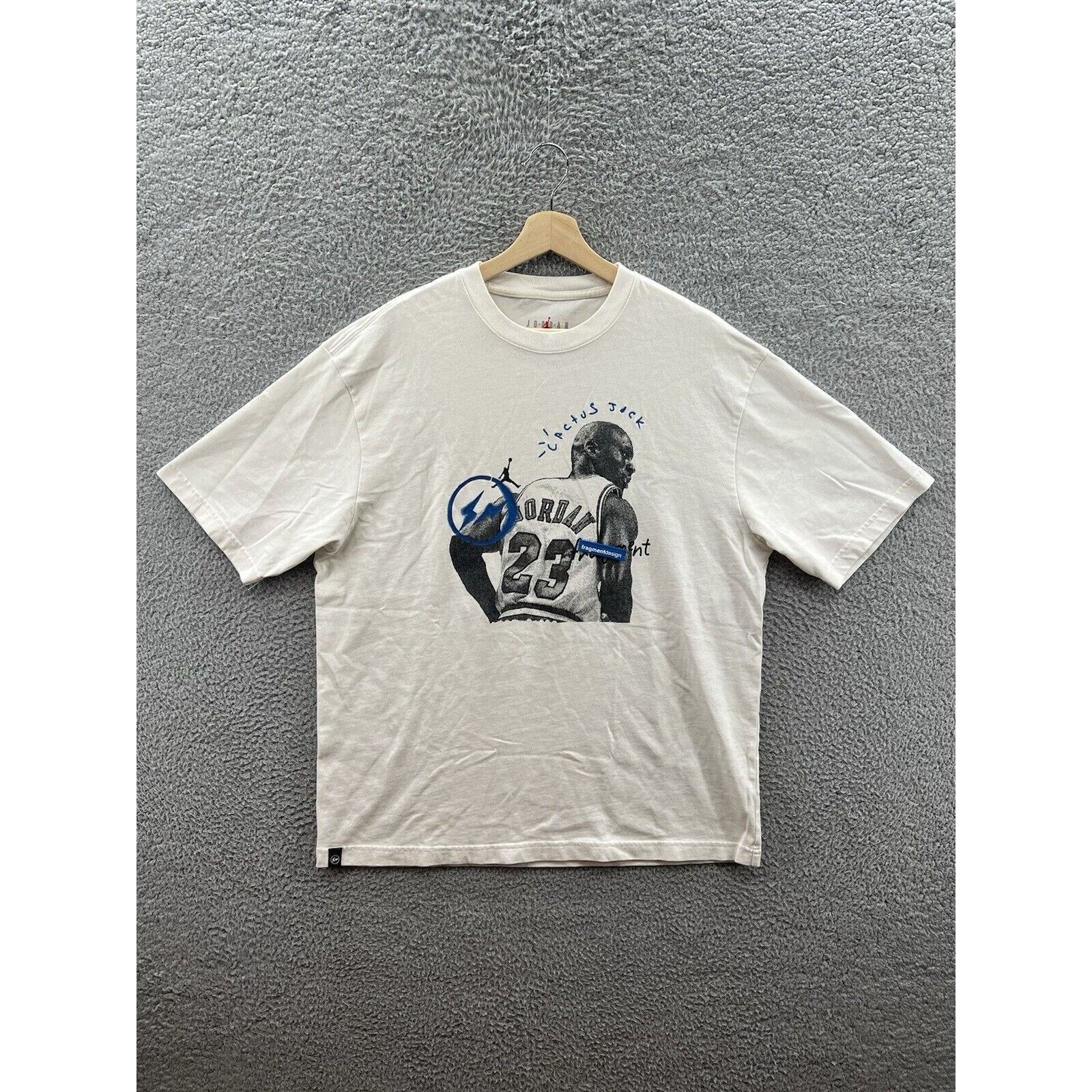 Travis Scott Jordan Fragment T Shirt | Grailed