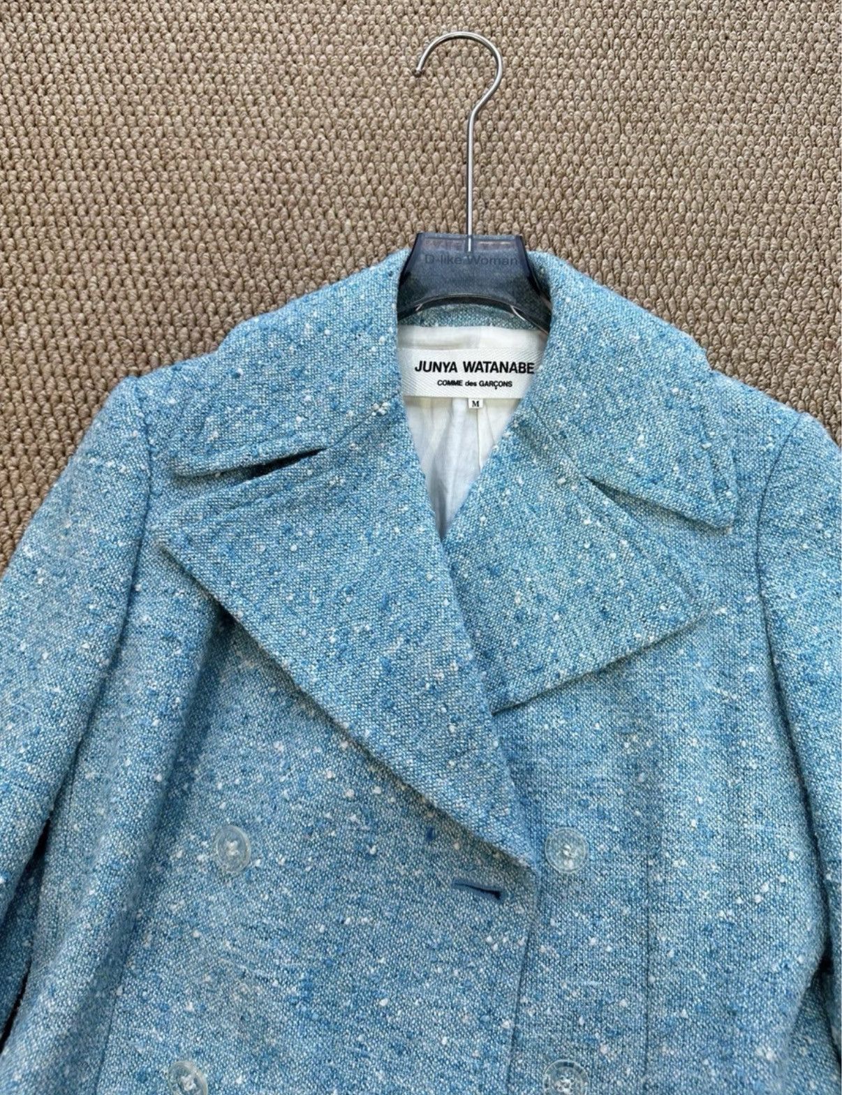Junya Watanabe Junya Watanabe x CDG Speckled Tweed Jacket K23 Size M / US 6-8 / IT 42-44 - 2 Thumbnail